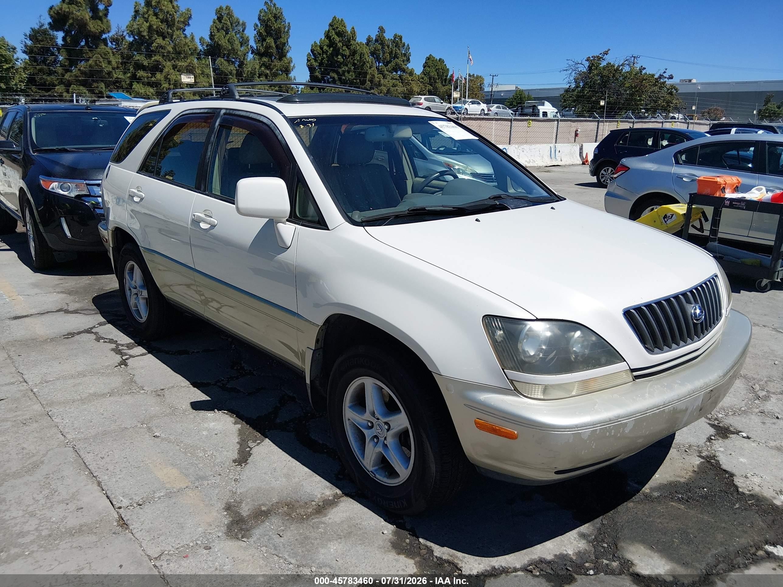 1999 Lexus RX 300, VIN JT6HF10U6X0023486 — Normal wear