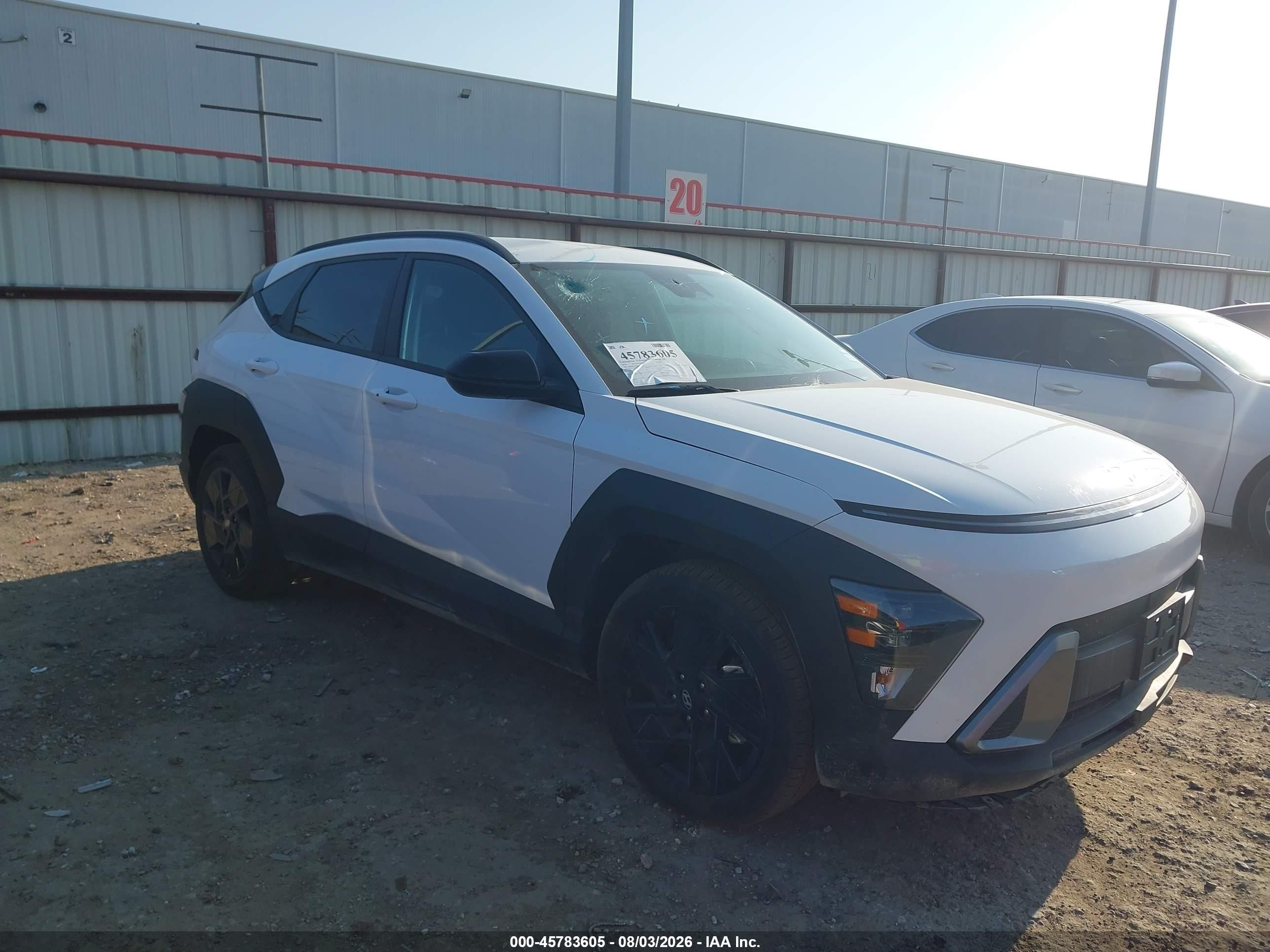 2026 Hyundai Kona SEL Sport, VIN KM8HF3AB6TU468584 — Крыша