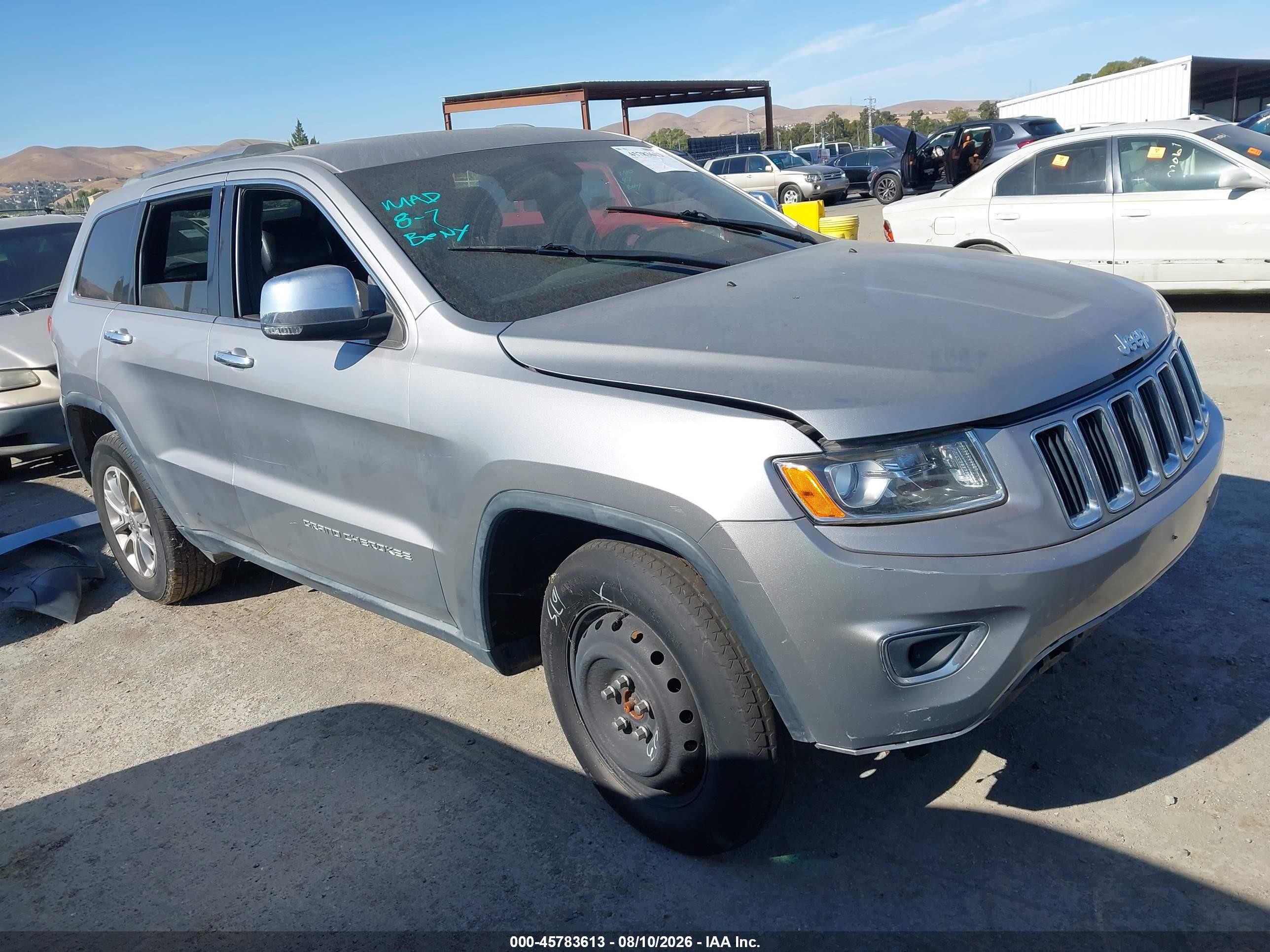 2014 Jeep Grand Cherokee Limited, VIN 1C4RJFBG6EC558023 — Normal wear