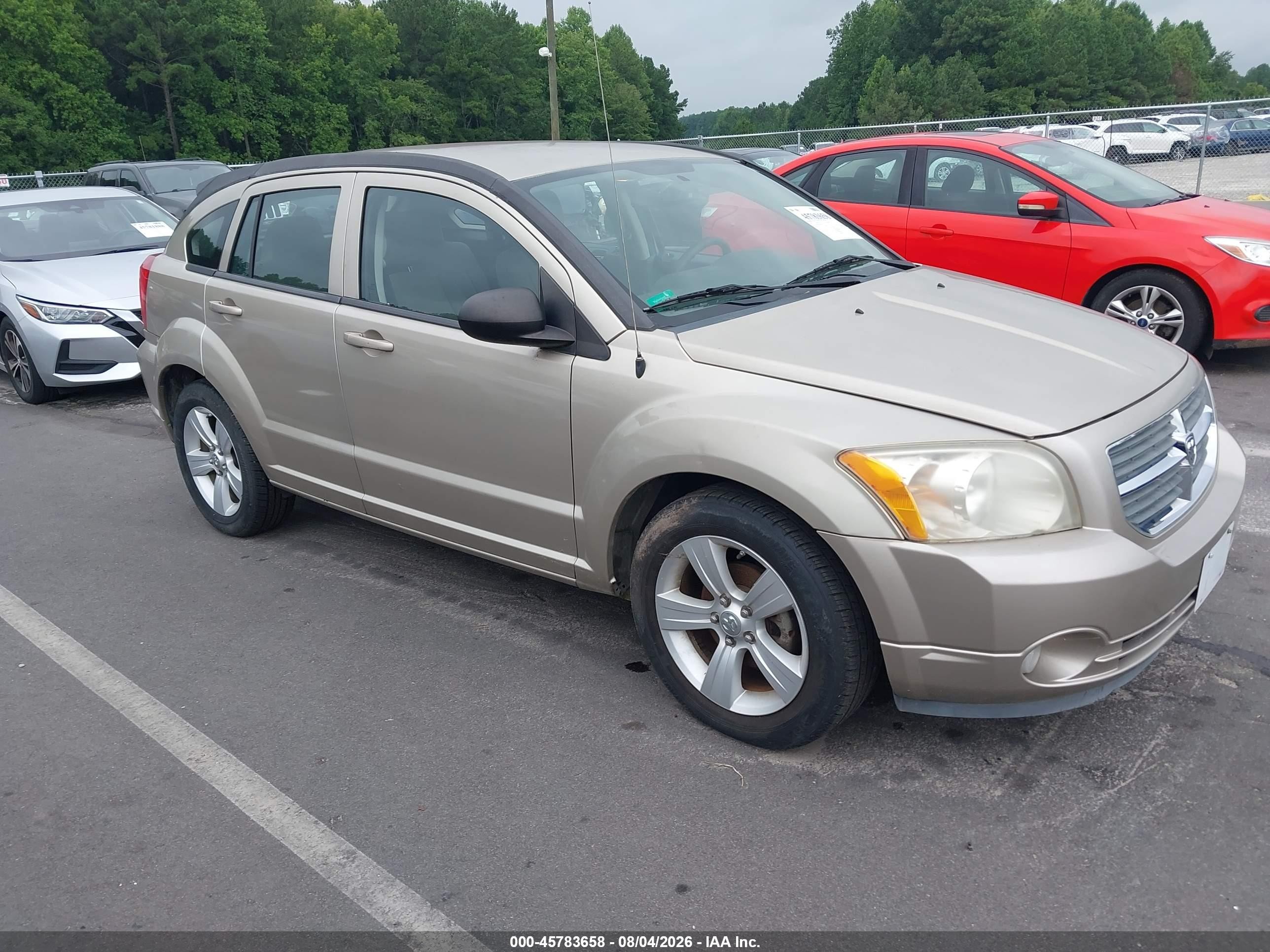 2010 Dodge Caliber Mainstreet, VIN 1B3CB3HA7AD568652 — Normal wear