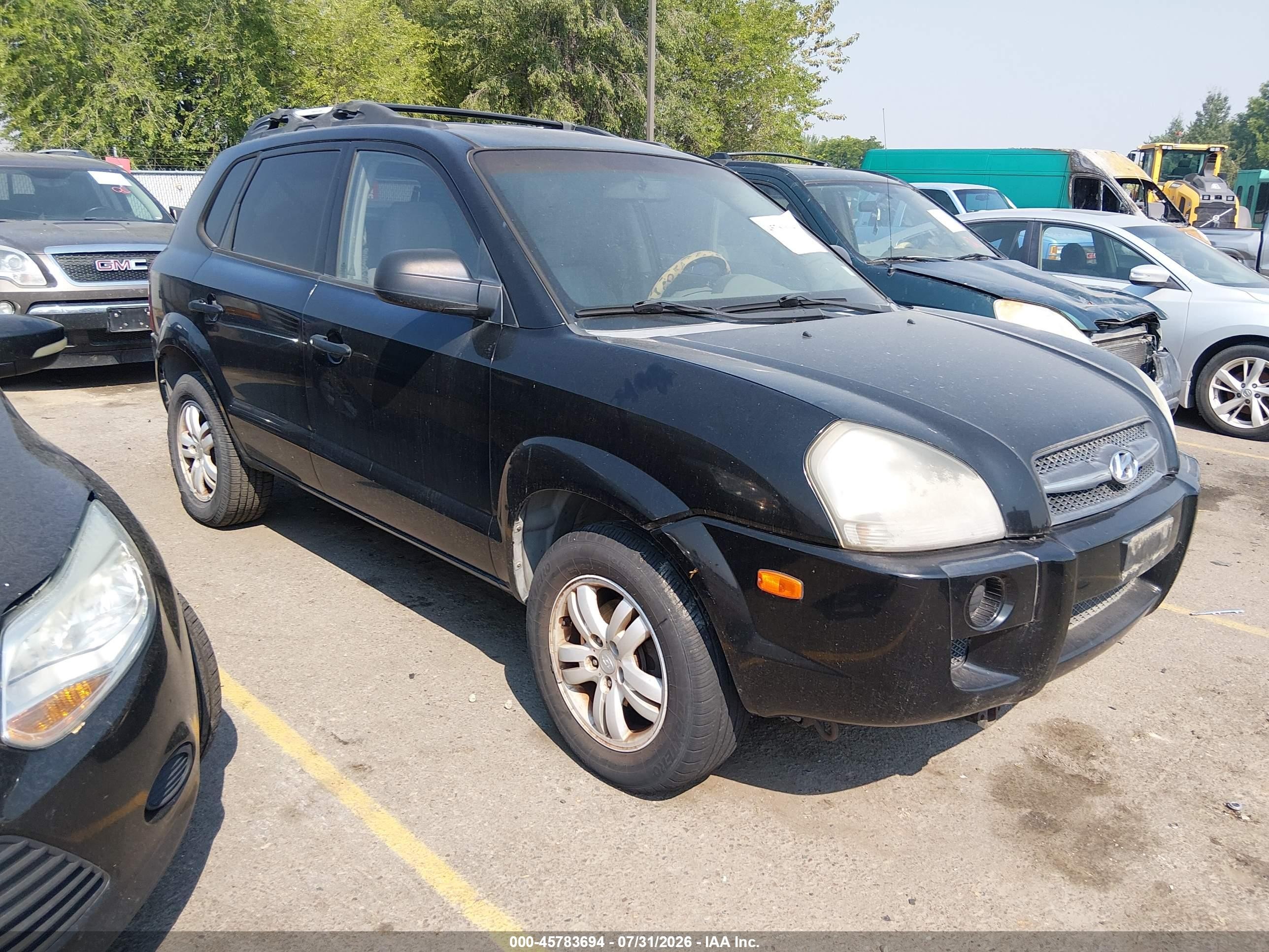 2006 Hyundai Tucson GL, VIN KM8JM12B16U301984 — Normal wear