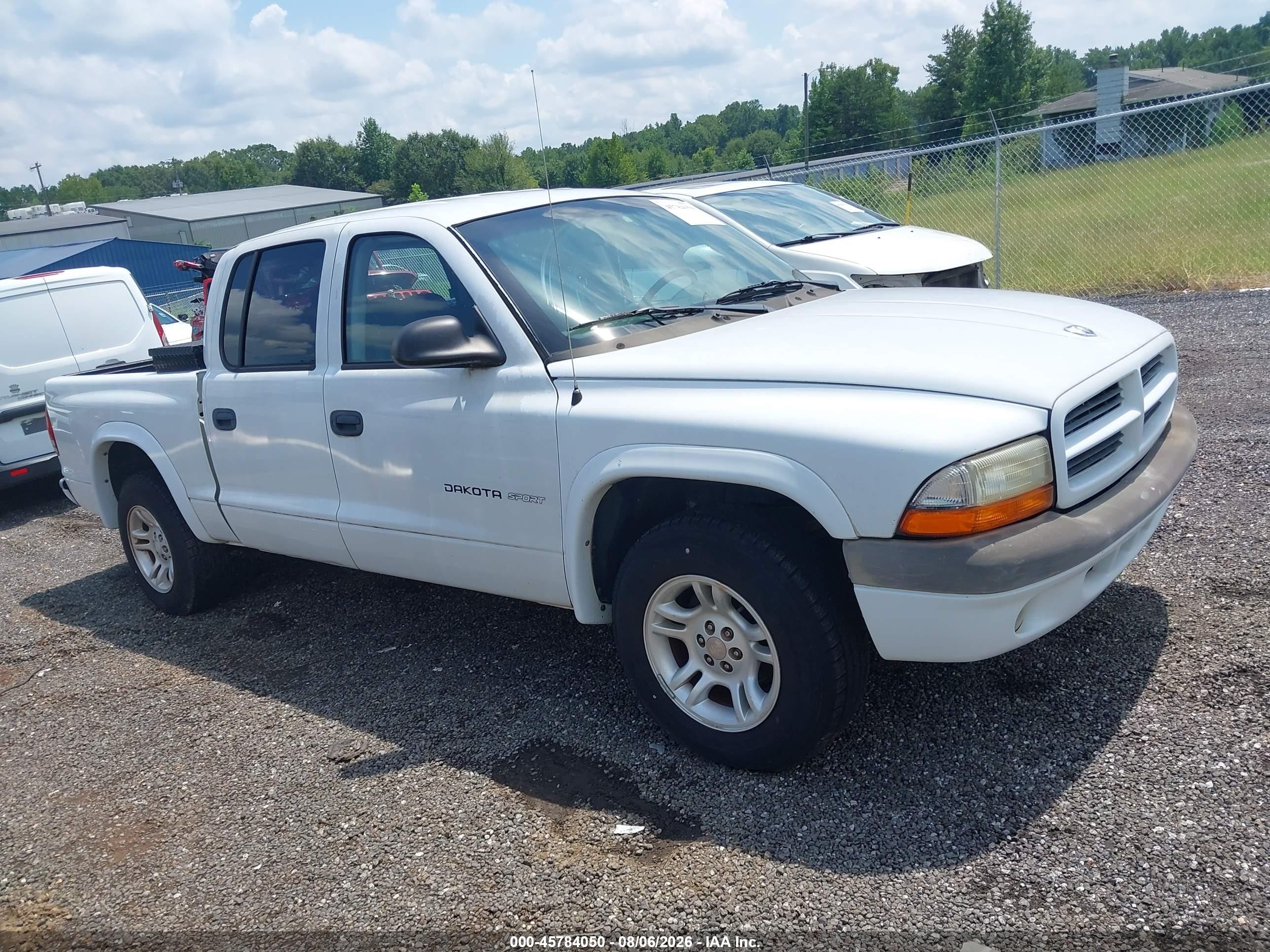 2002 Dodge Dakota Sport, VIN 1B7HL38X72S714552 — Обычный износ
