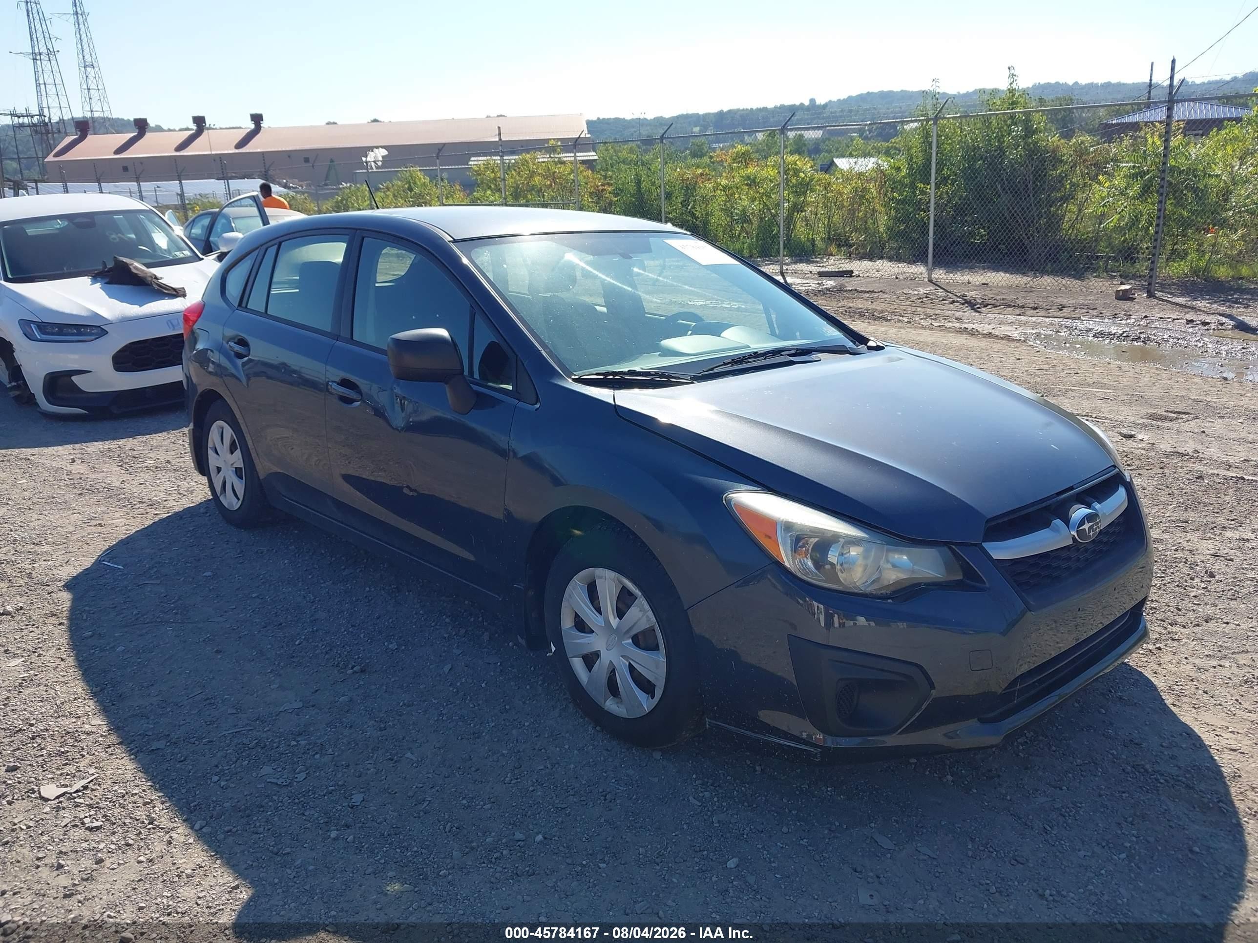 2012 Subaru Impreza 2.0i, VIN JF1GPAA67CH246459 — Normal wear
