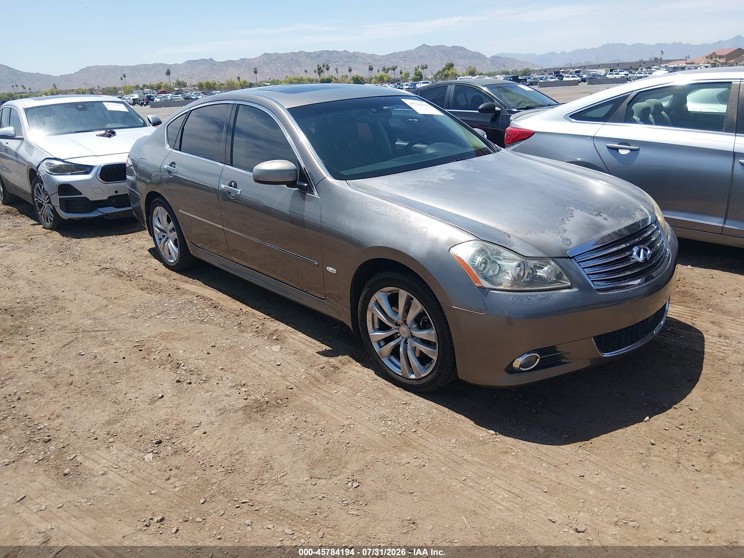 2008 Infiniti M, VIN JNKAY01E28M603428 — Normal wear