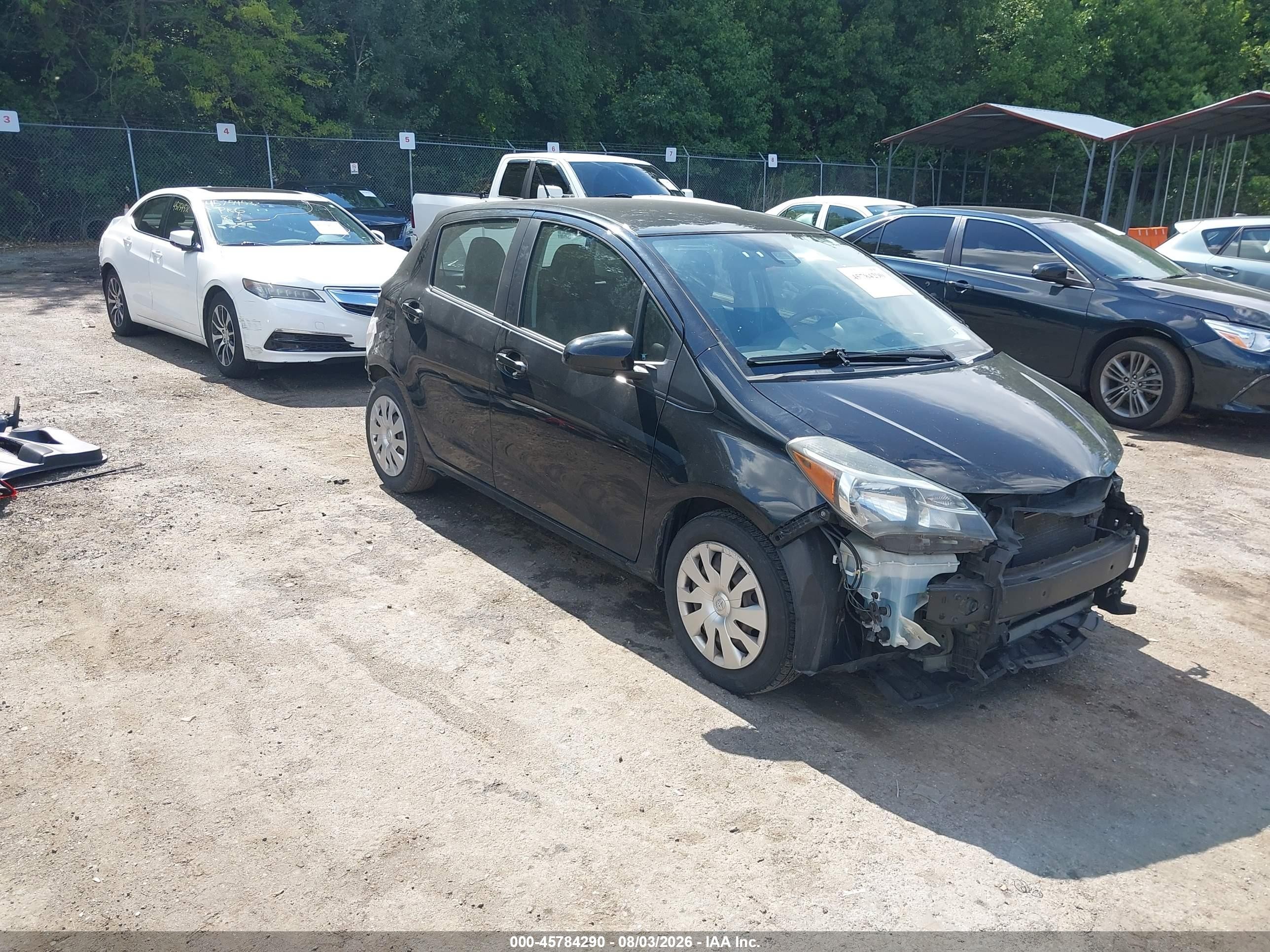 2017 Toyota Yaris L, VIN VNKKTUD32HA073573 — По всему кузову
