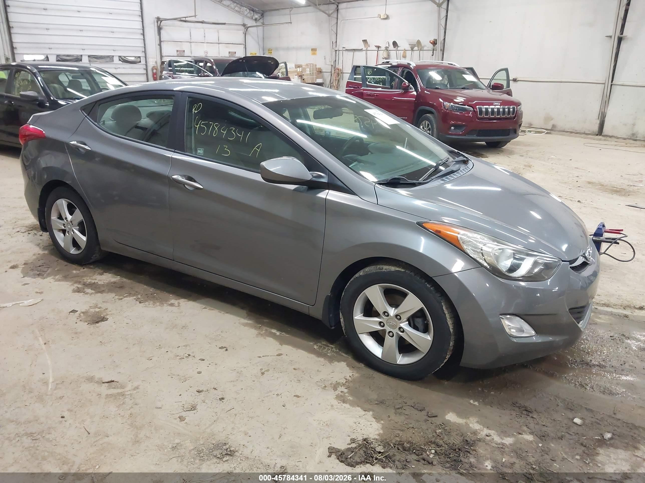 2013 Hyundai Elantra GLS, VIN 5NPDH4AEXDH378735 — Hail