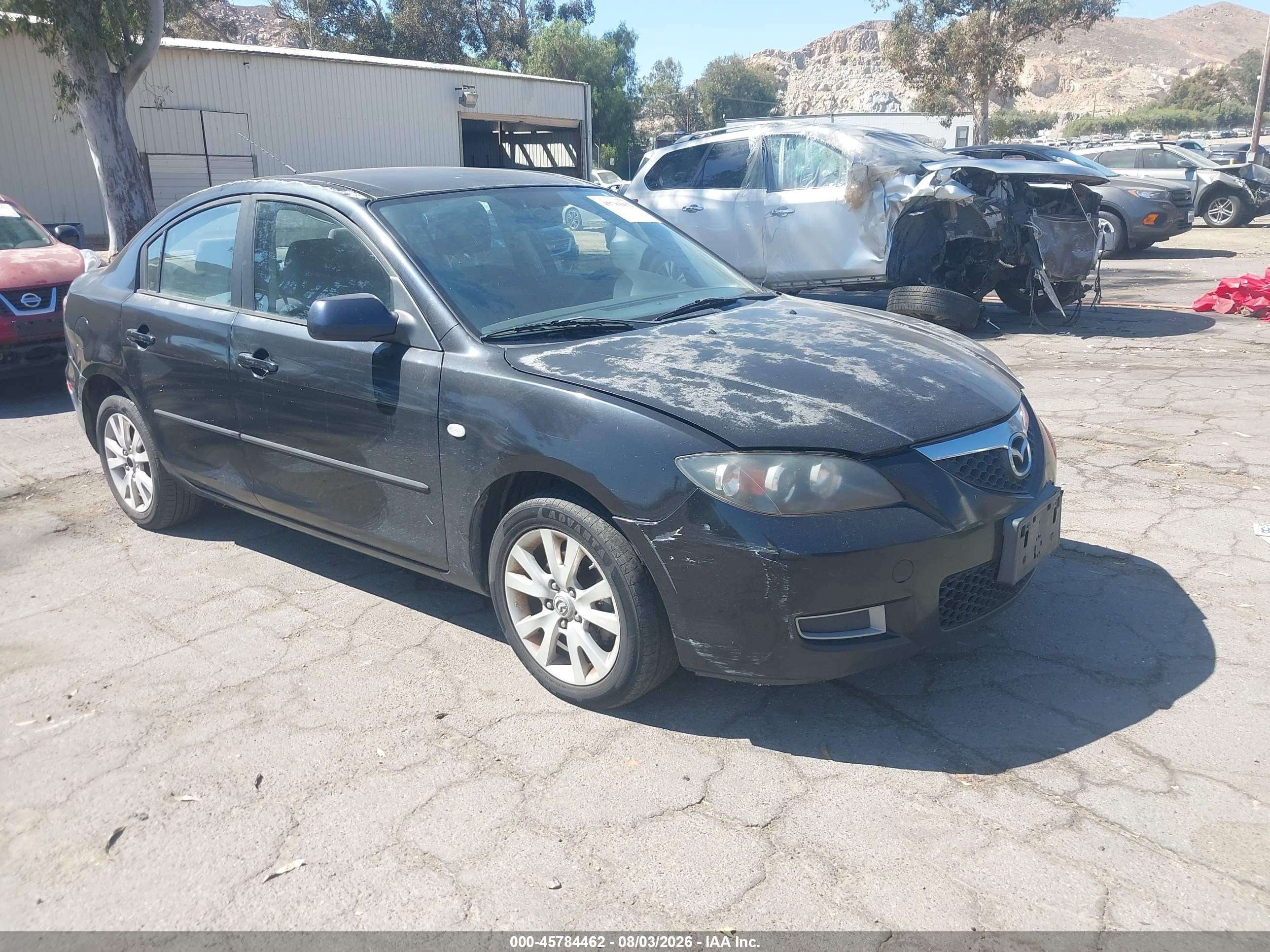 2008 Mazda 3 i Touring, VIN JM1BK32F881870980 — Normal wear