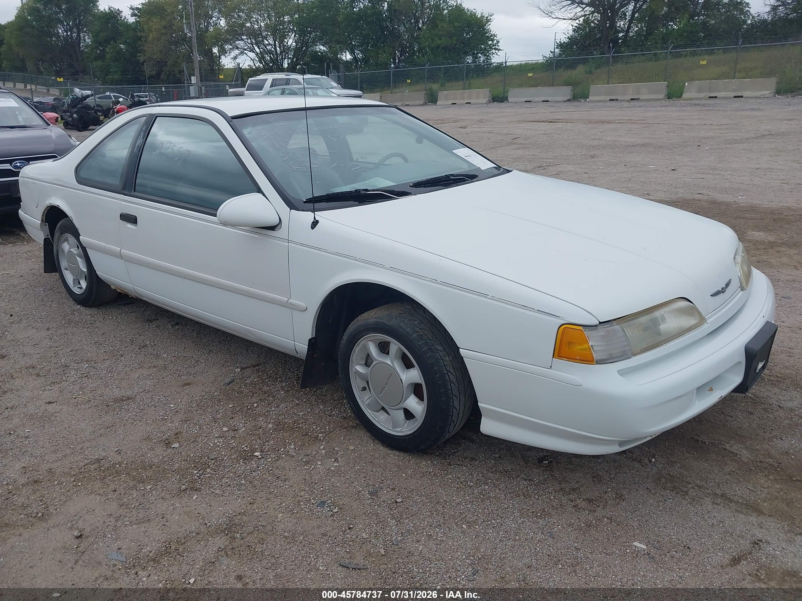 1993 Ford Thunderbird LX, VIN 1FAPP6247PH147401 — Not stated
