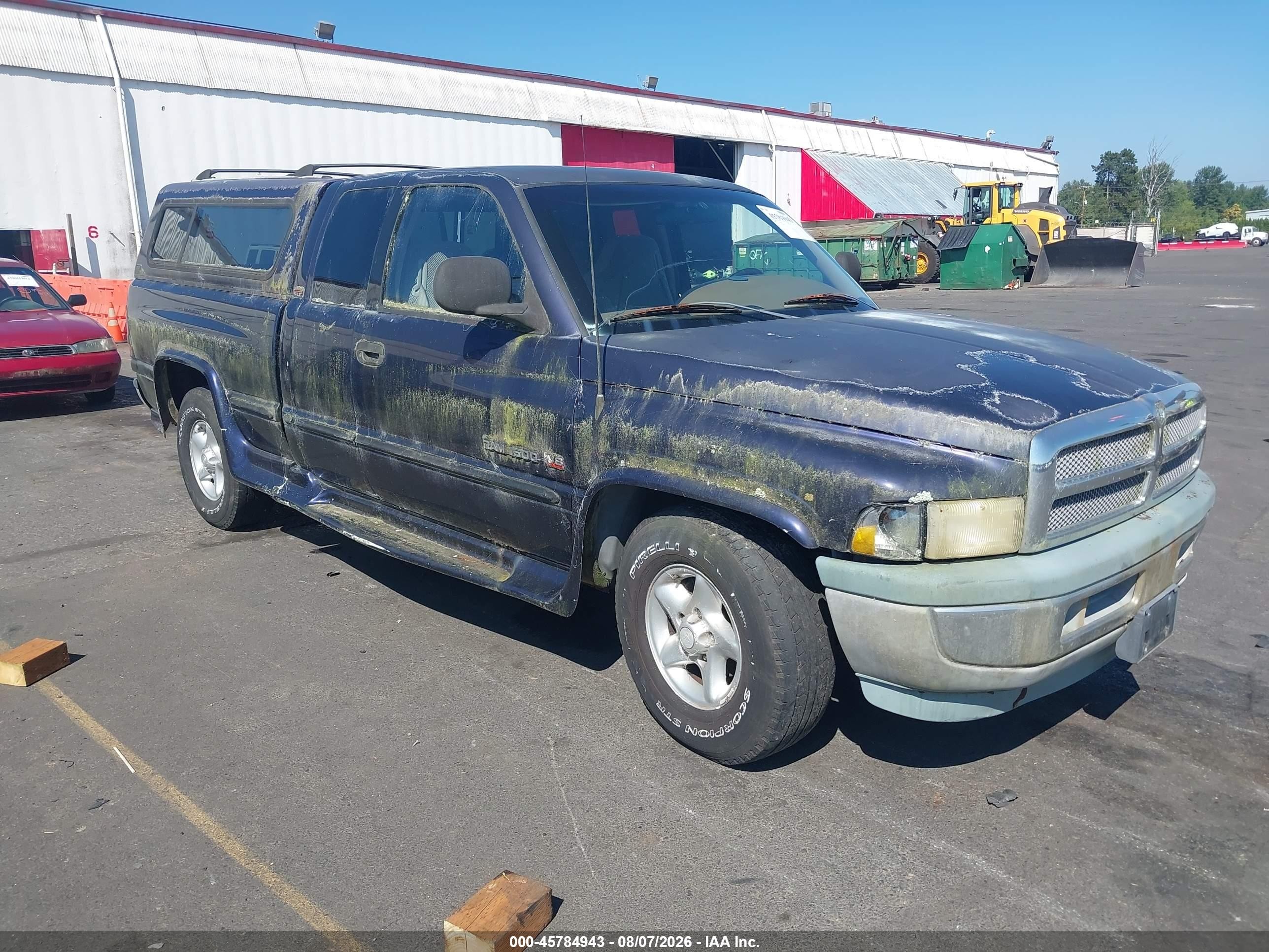 1999 Dodge 1500, VIN 3B7HC13Y8XG102380 — Обычный износ