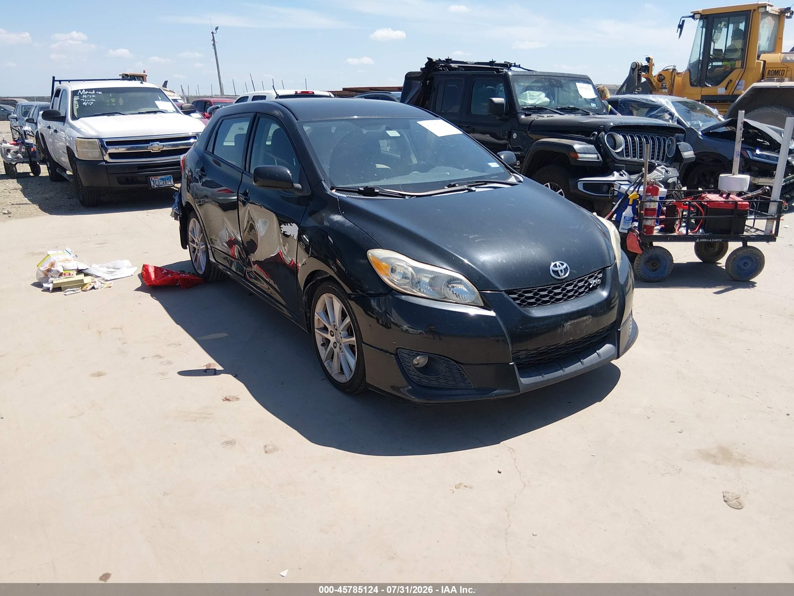 2010 Toyota Matrix XRS, VIN 2T1ME4EE7AC005959 — Normal wear