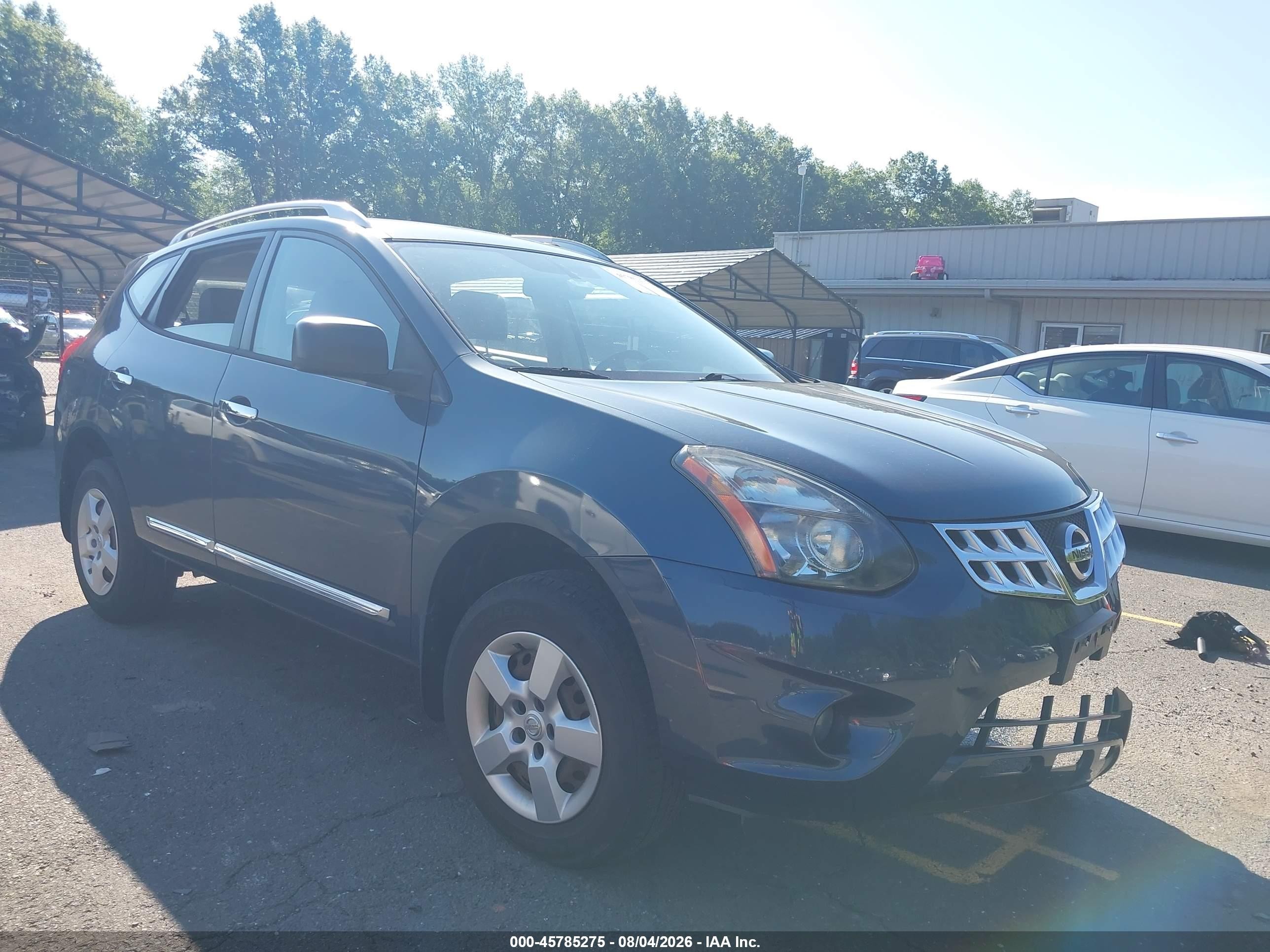 2014 Nissan Rogue S, VIN JN8AS5MV2EW714898 — Перед