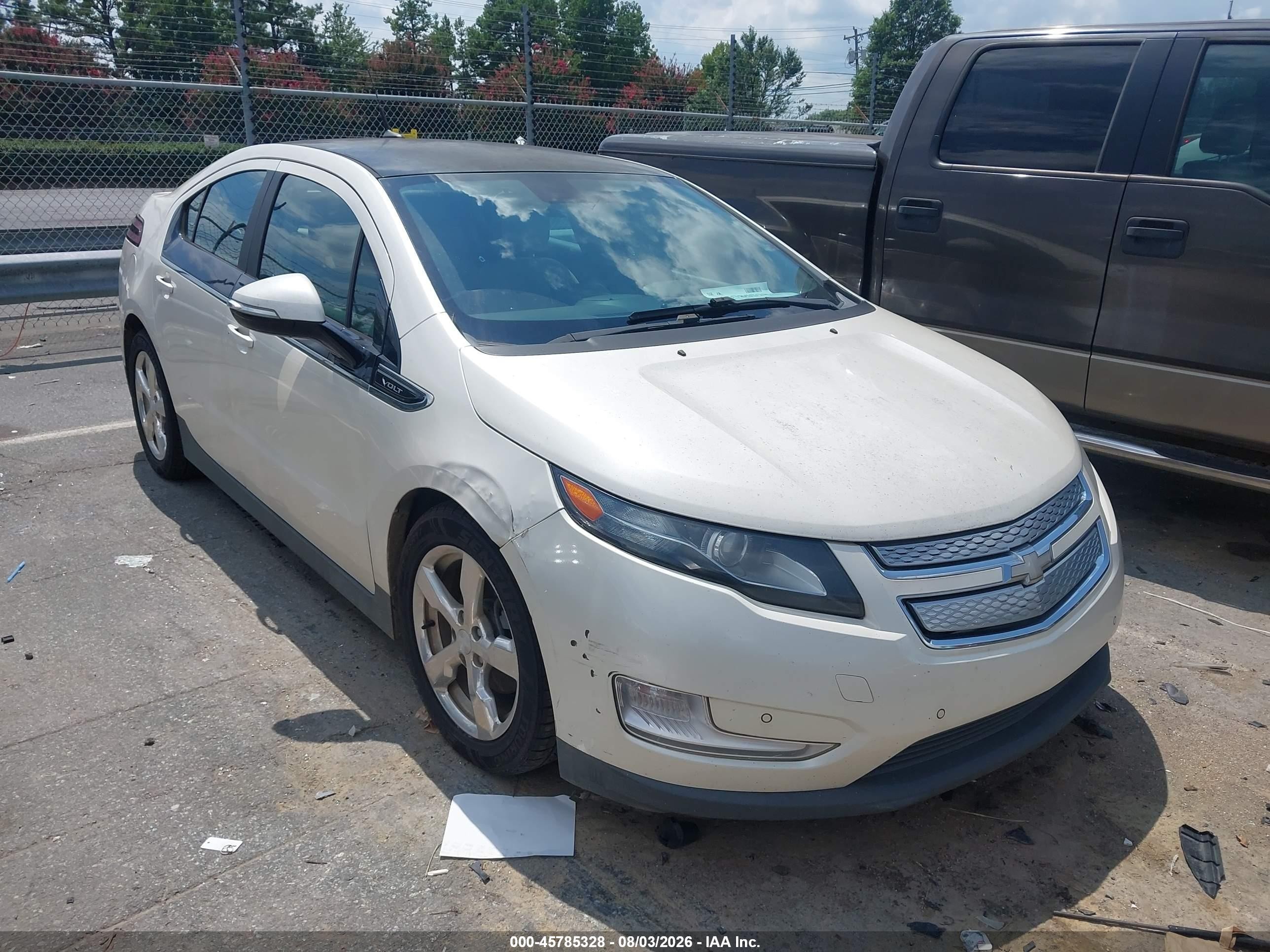 2012 Chevrolet Volt, VIN 1G1RB6E44CU119000 — Normal wear