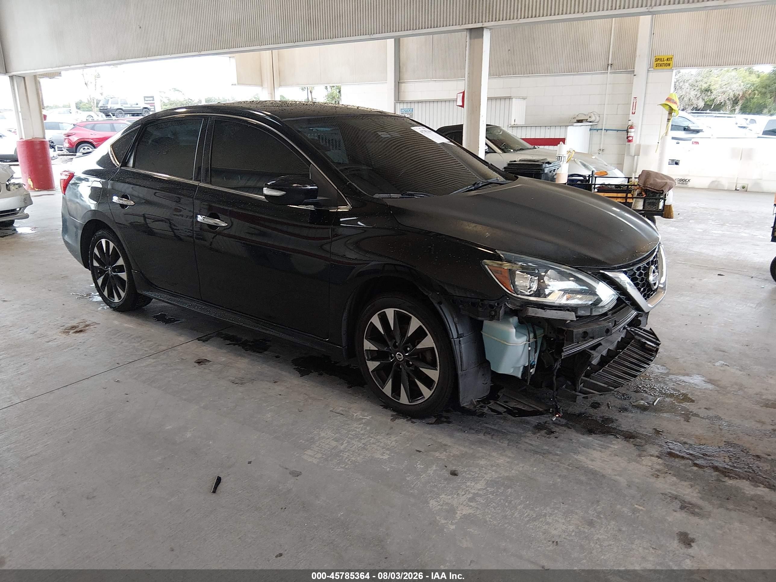 2017 Nissan Sentra S, VIN 3N1AB7AP5HY225604 — Front end