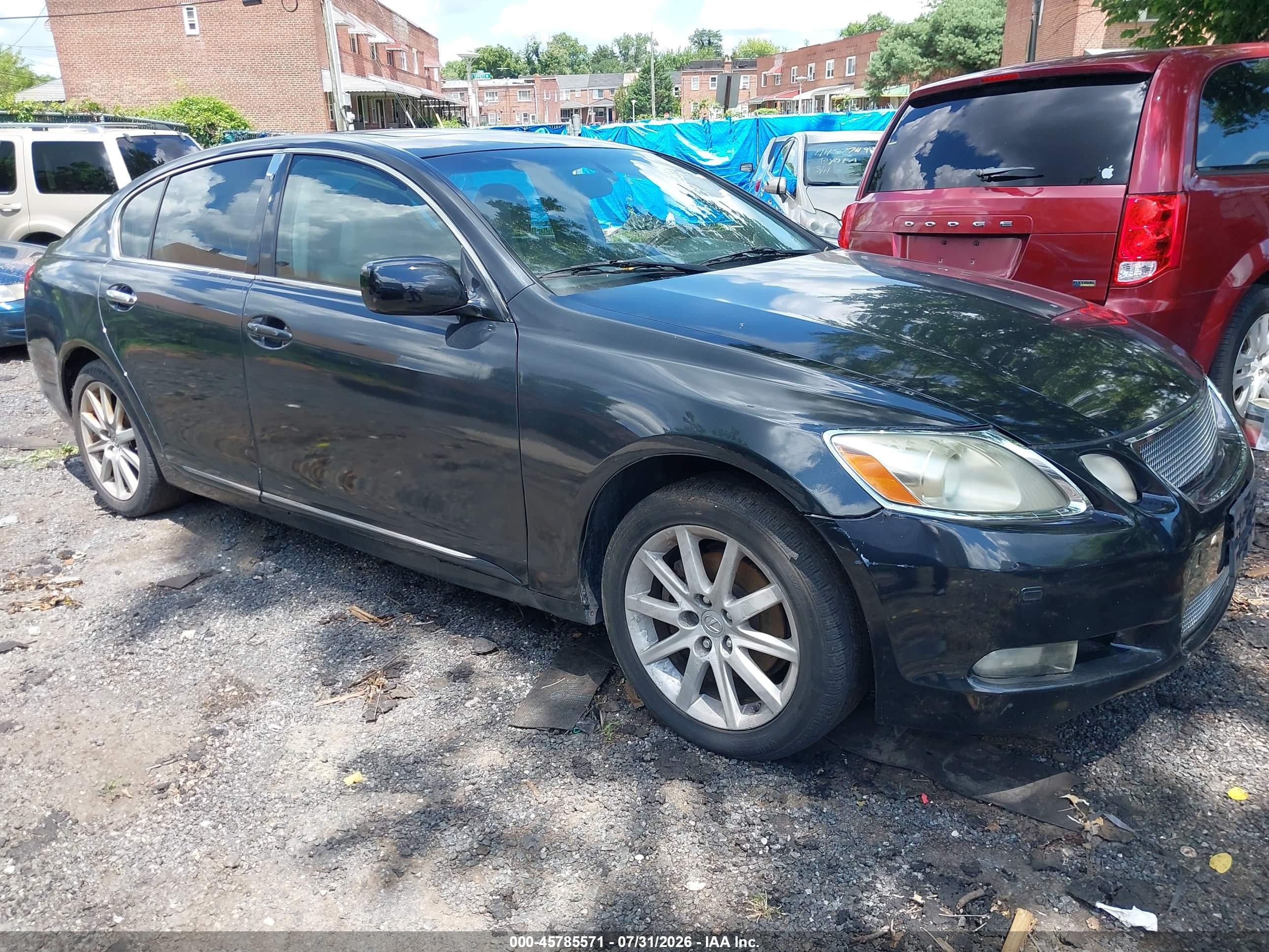 2006 Lexus GS 300, VIN JTHCH96S960018071 — Front end