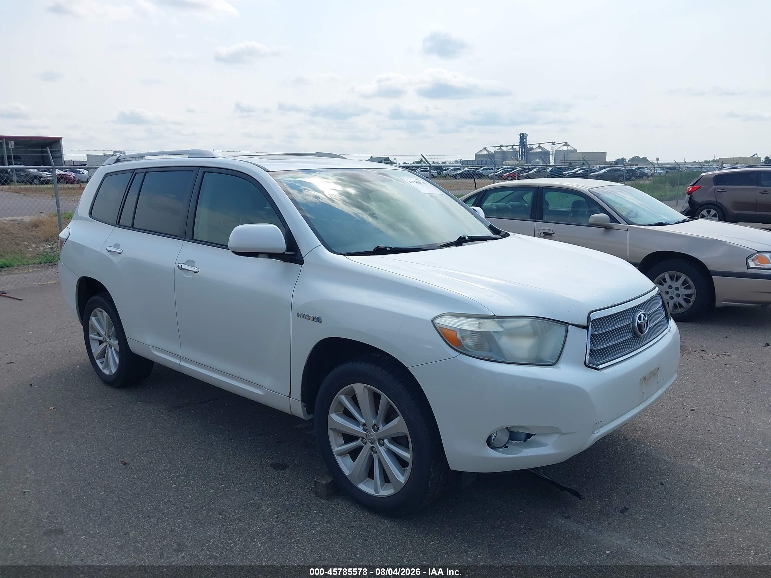 2009 Toyota Highlander Limited, VIN JTEEW44AX92028691 — Normal wear