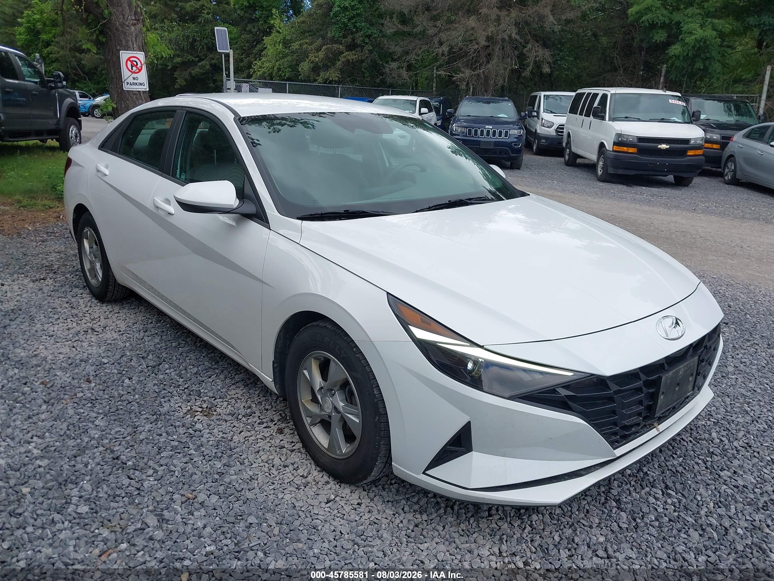 2021 Hyundai Elantra SE, VIN 5NPLL4AG0MH049618 — Normal wear