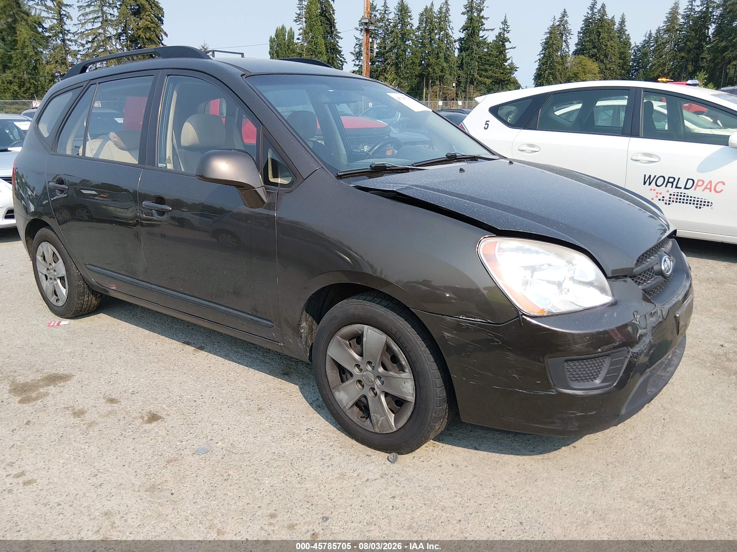 2009 Kia Rondo LX, VIN KNAFG529X97262463 — Обычный износ
