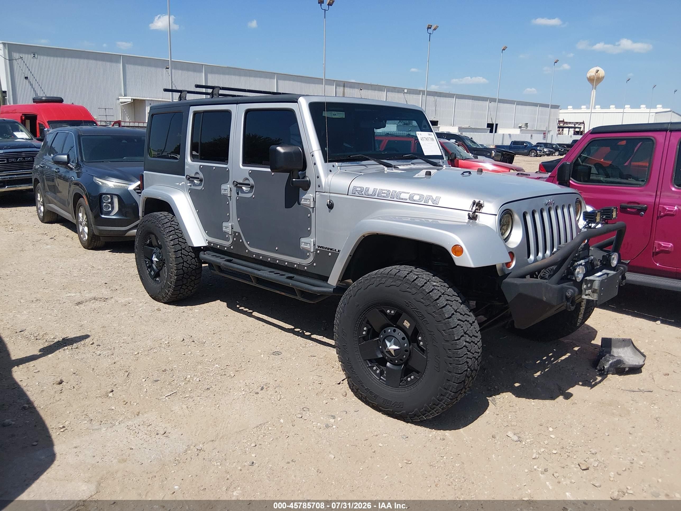 2012 Jeep Wrangler Unlimited Call of Duty MW3, VIN 1C4BJWFG7CL281844 — Rear end