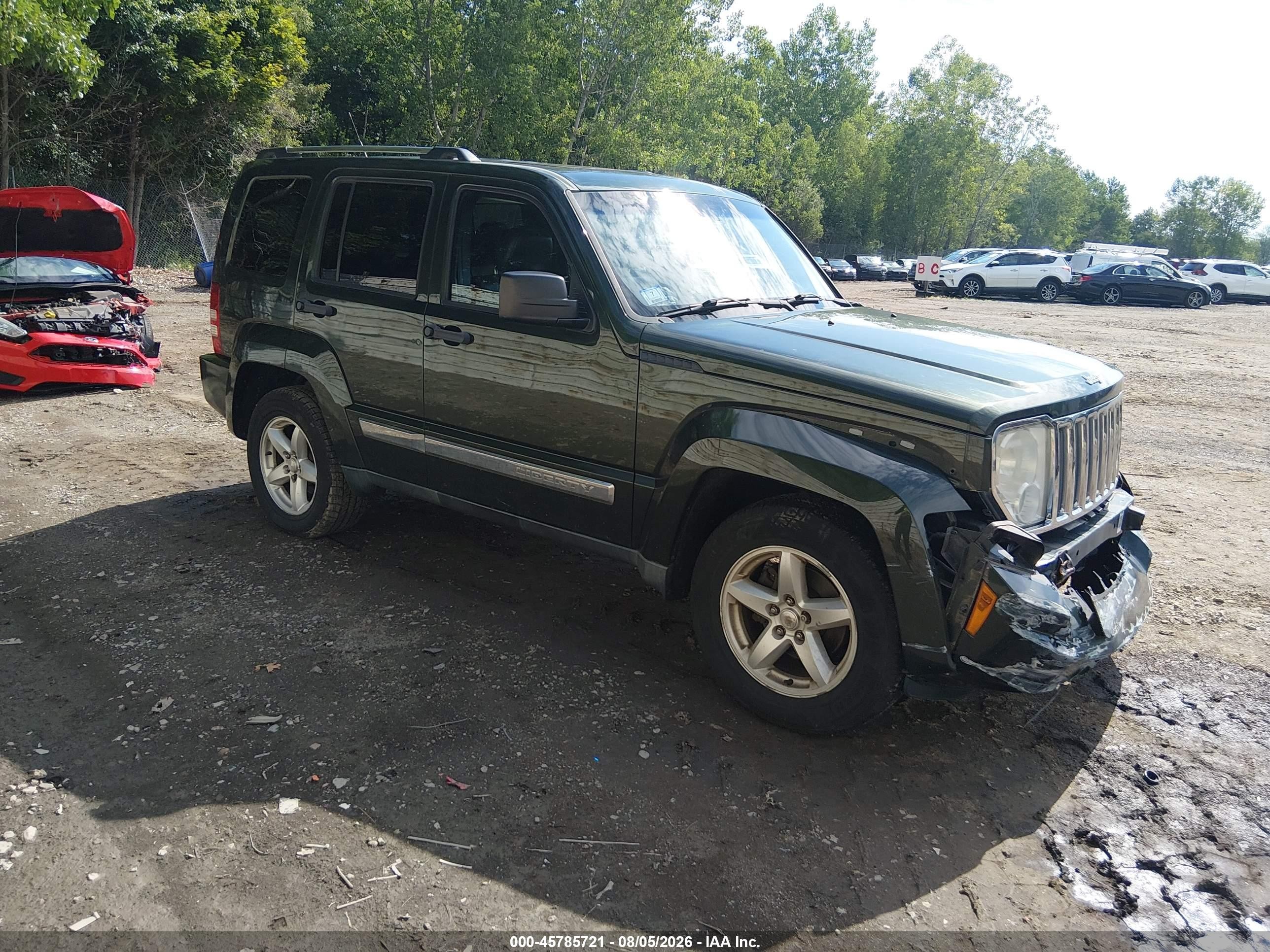 2011 Jeep Liberty Limited, VIN 1J4PN5GK0BW566190 — Front end