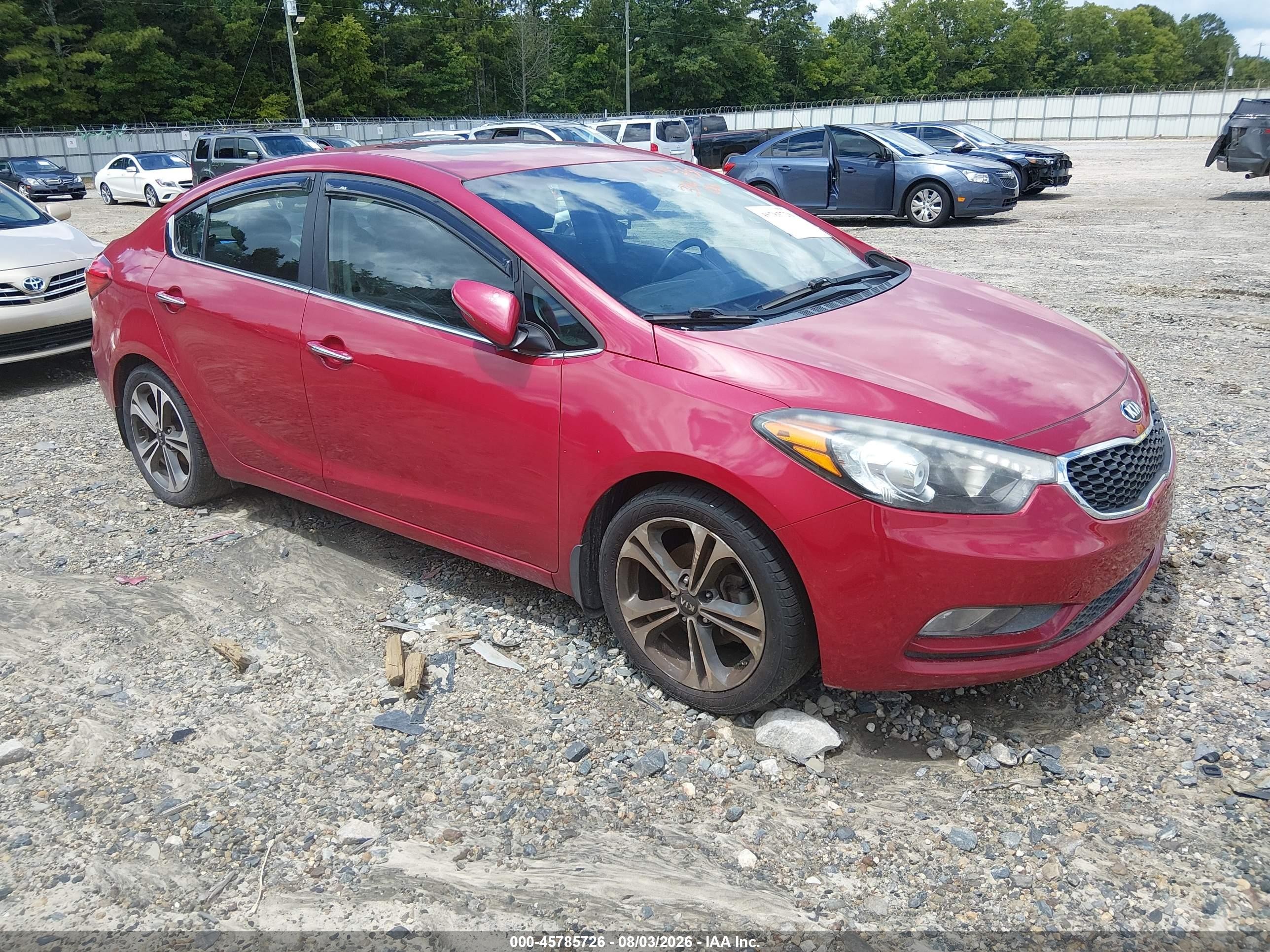 2015 Kia Forte EX, VIN KNAFZ4A84F5354026 — Normal wear