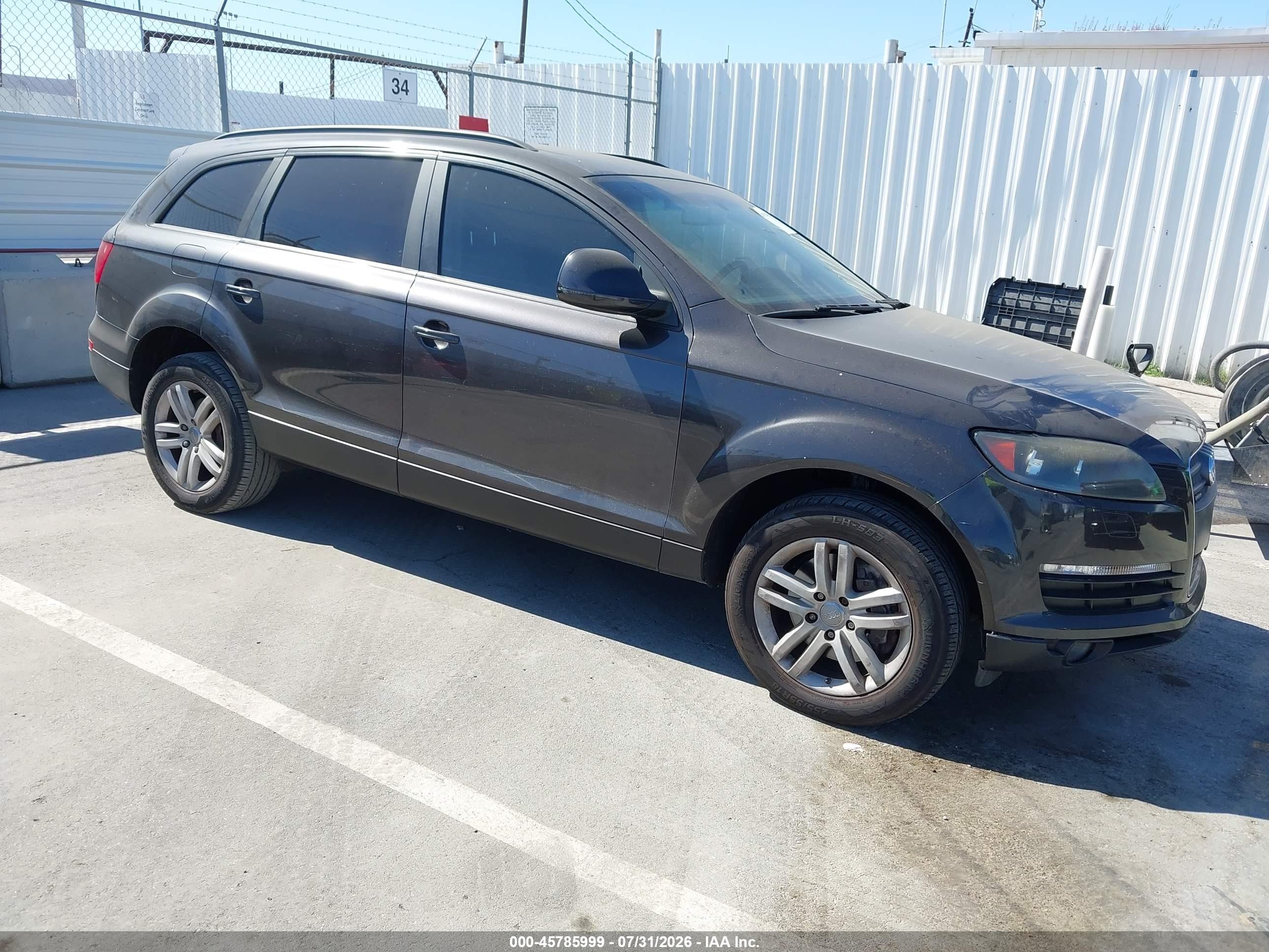 2009 Audi Q7, VIN WA1AY74L49D029141 — Front end