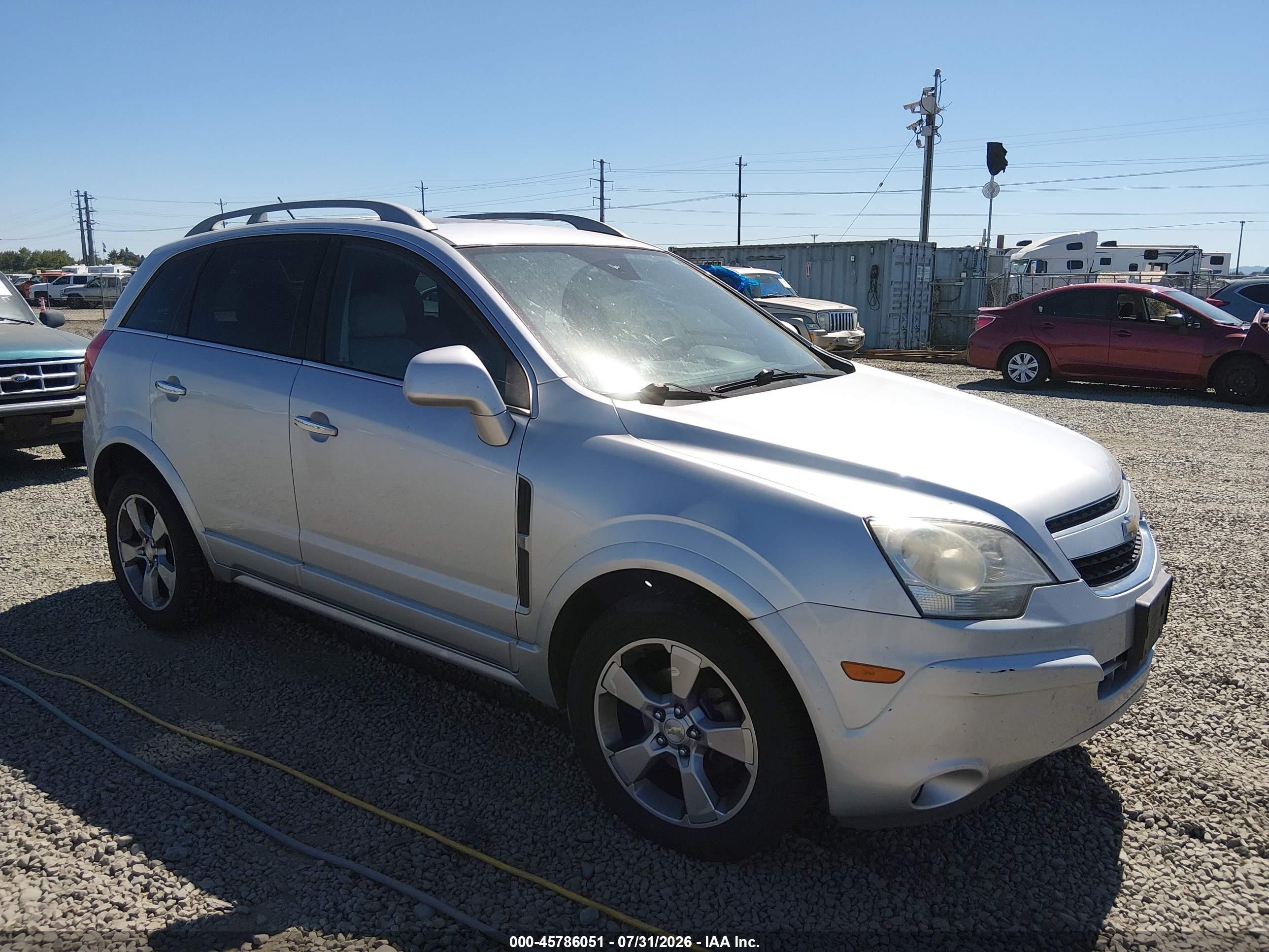 2014 Chevrolet Captiva Sport LTZ, VIN 3GNAL4EK1ES645325 — Normal wear