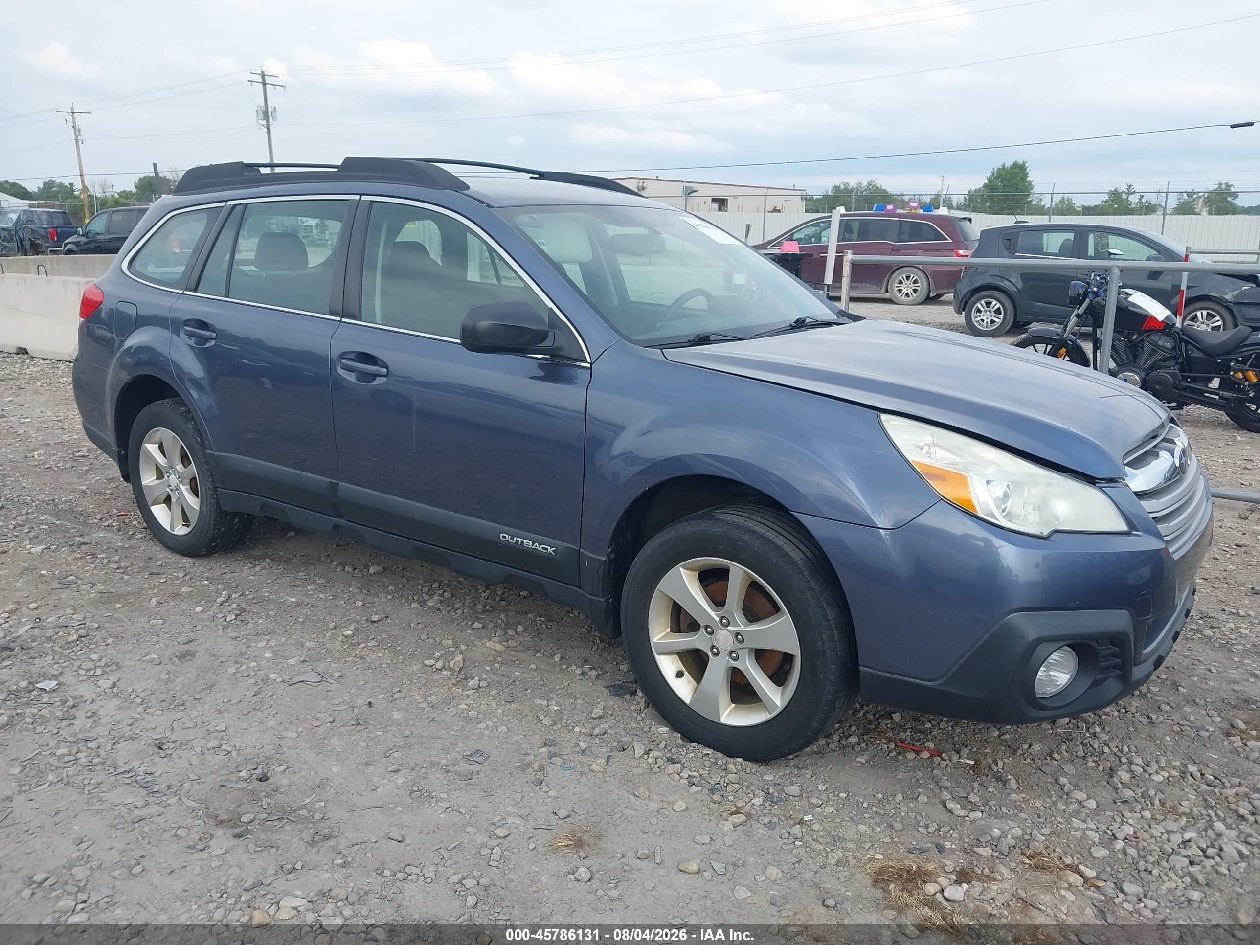 2014 Subaru Outback 2.5i, VIN 4S4BRCAC9E3285551 — Normal wear