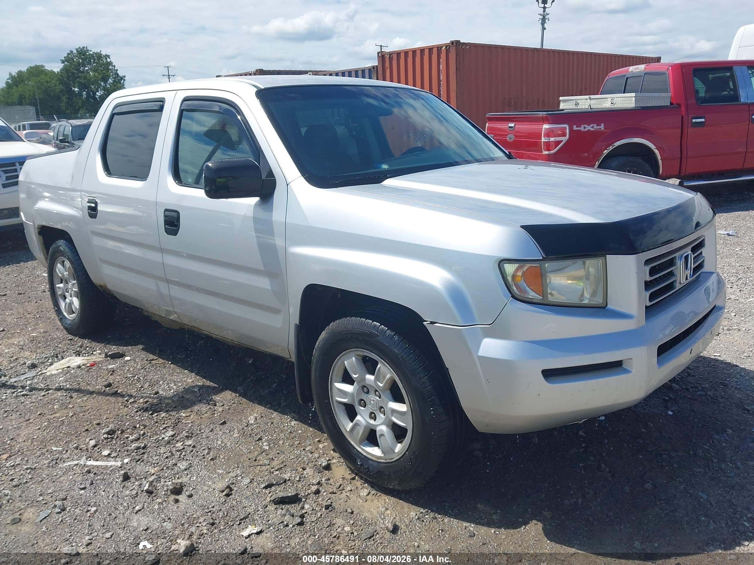 2006 Honda Ridgeline RTS, VIN 2HJYK16426H001180 — Normal wear