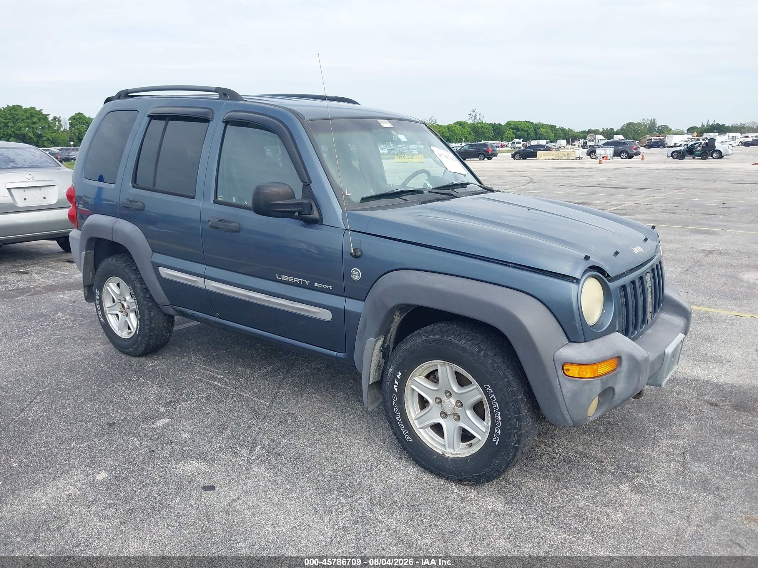 2002 Jeep Liberty Sport, VIN 1J4GL48K92W282894 — Mechanical
