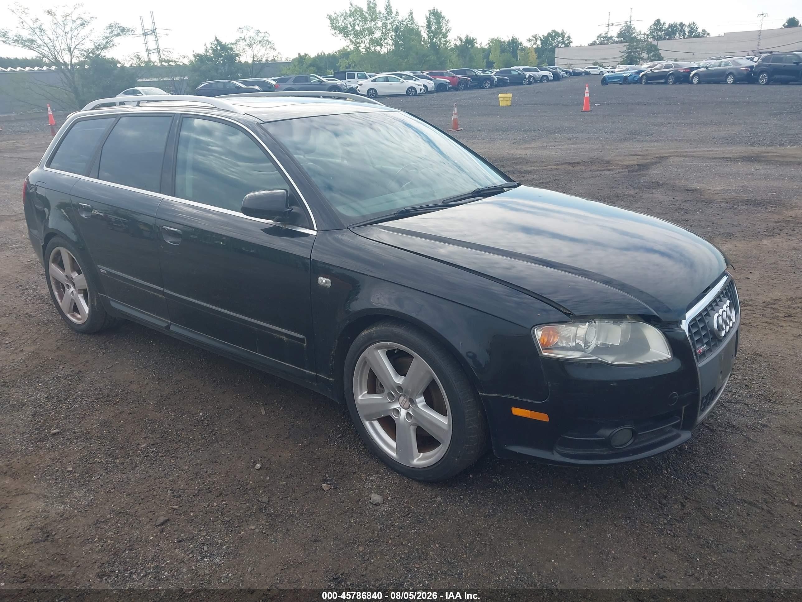 2006 Audi A4, VIN WAUSH78E06A174807 — Зад