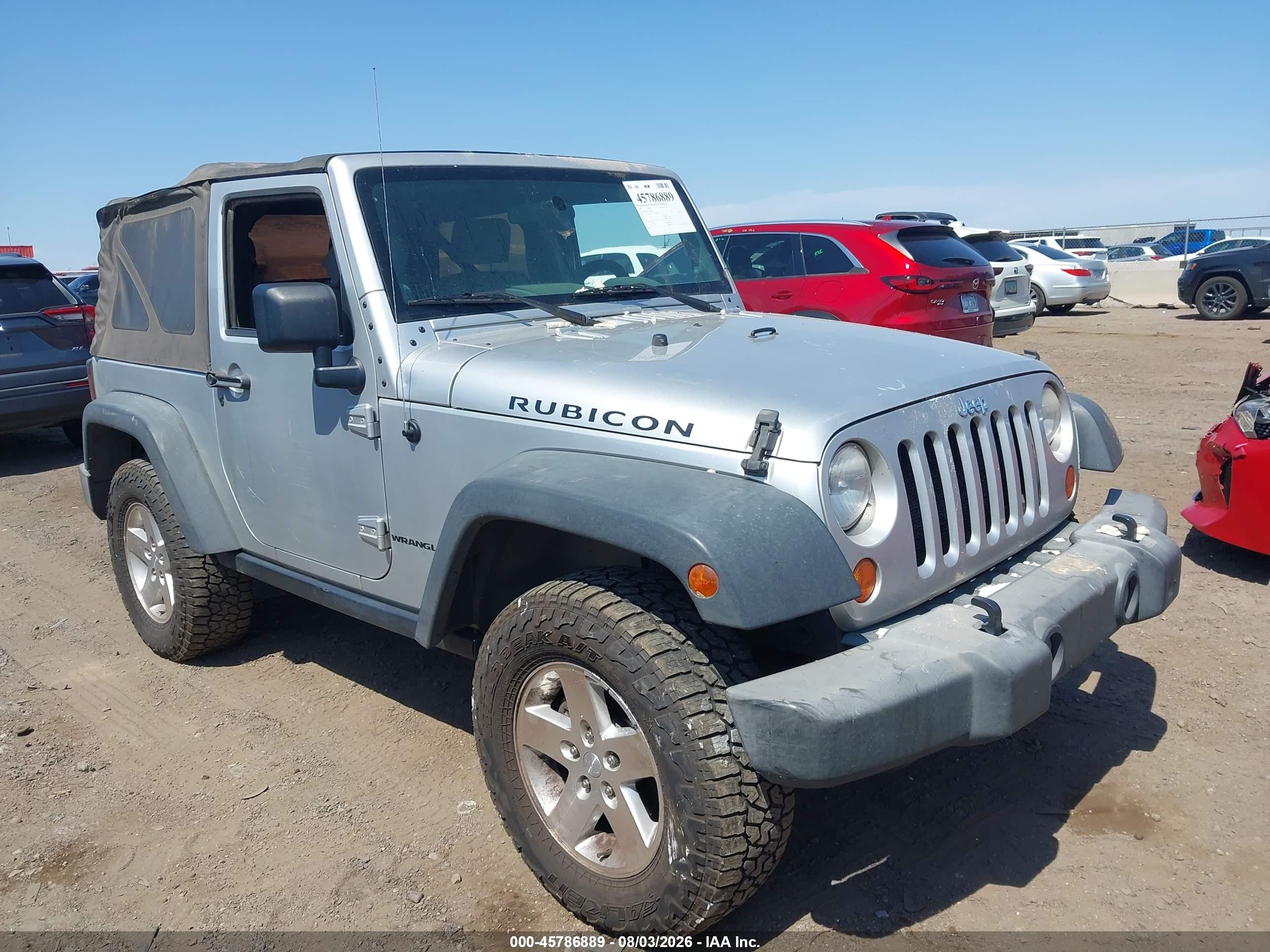 2007 Jeep Wrangler Rubicon, VIN 1J4GA64127L199847 — Front end