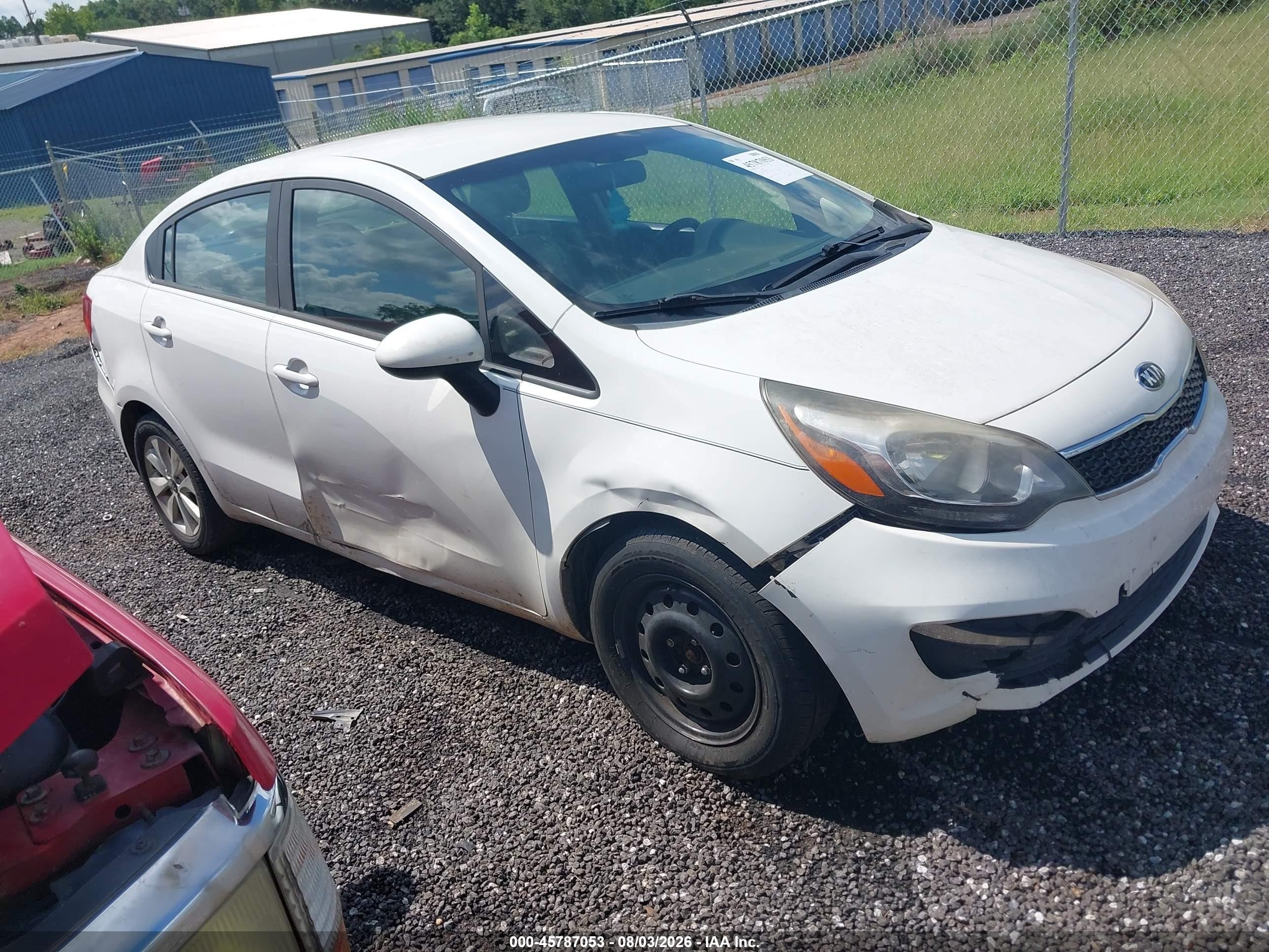 2016 Kia Rio EX, VIN KNADN4A37G6626734 — Normal wear