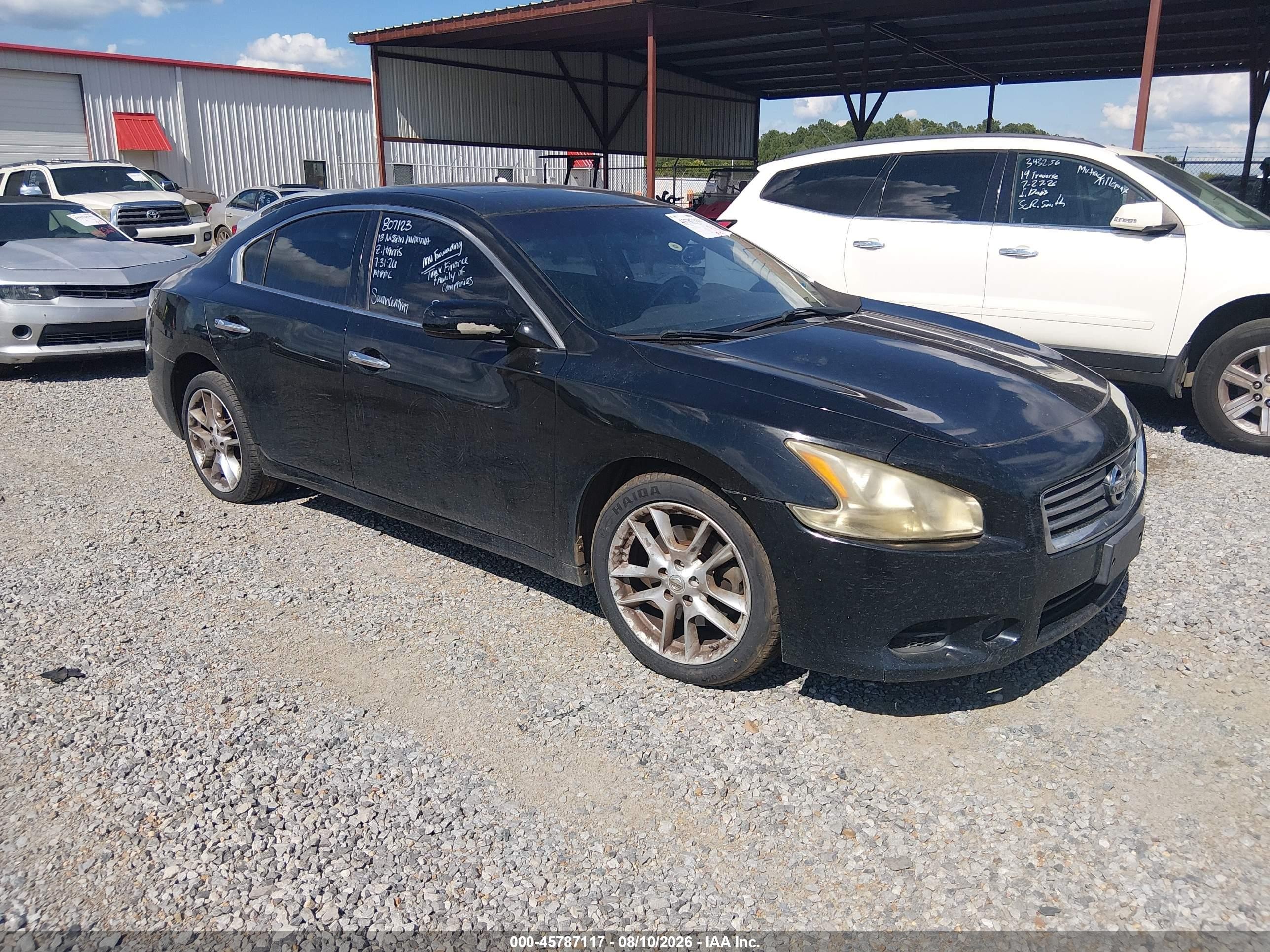 2013 Nissan Maxima SV, VIN 1N4AA5AP0DC807123 — Обычный износ