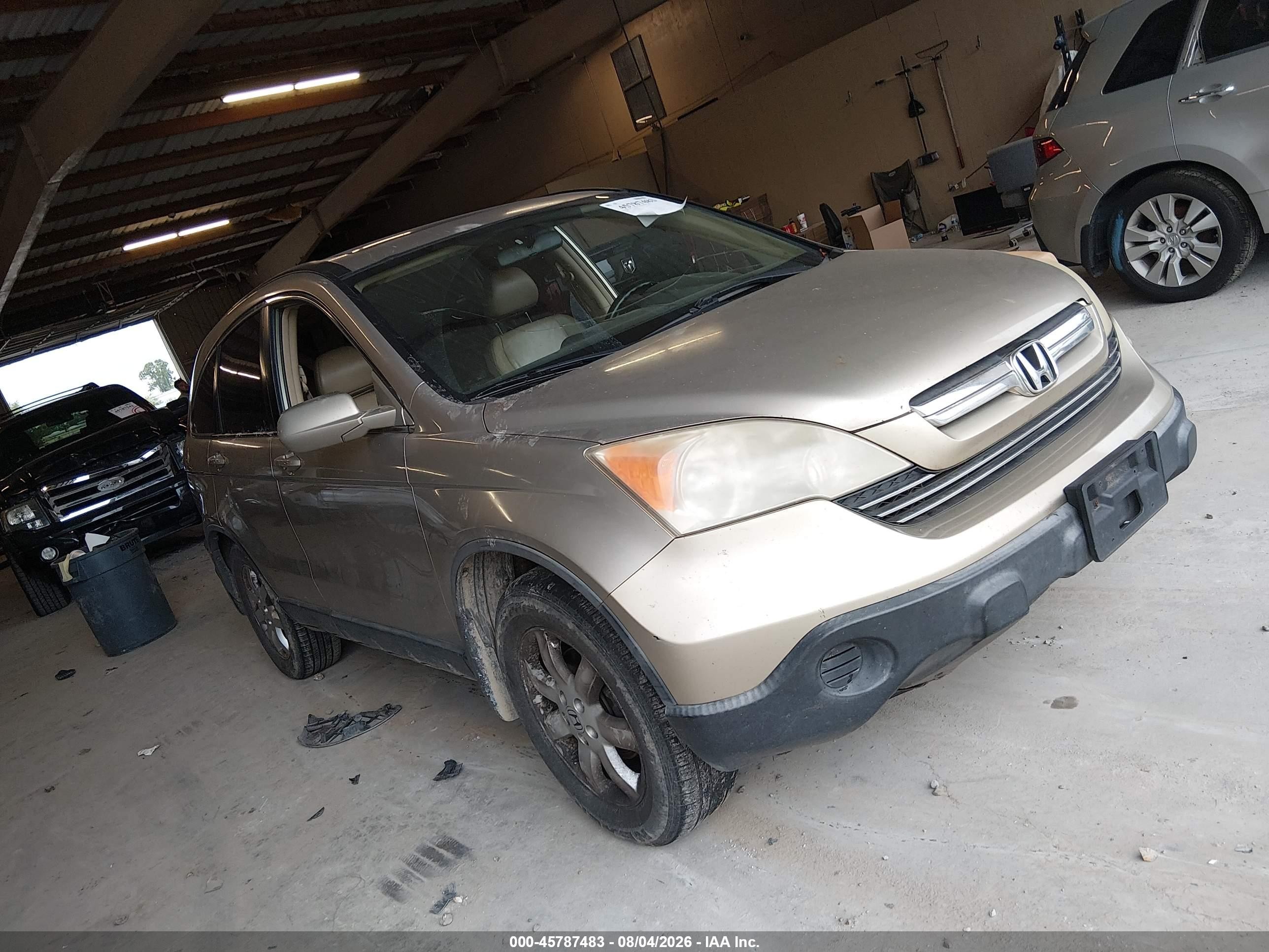 2007 Honda CR-V EX-L, VIN JHLRE48787C088177 — Обычный износ