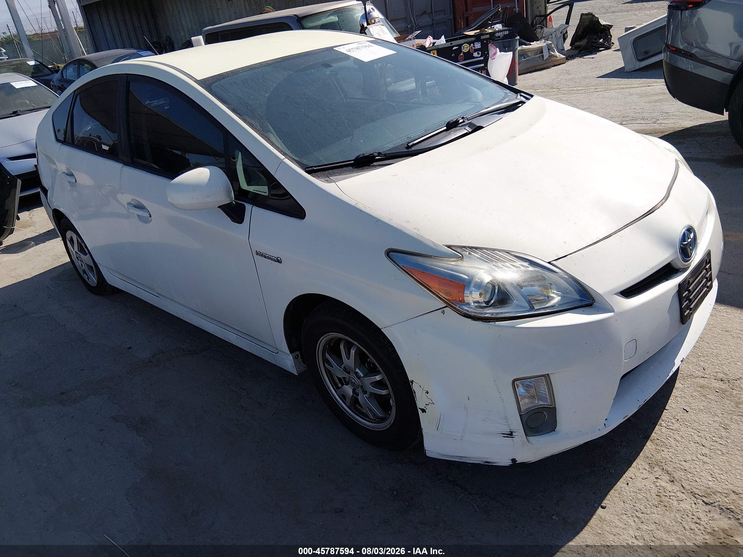 2011 Toyota Prius III, VIN JTDKN3DU2B5351023 — Rear end