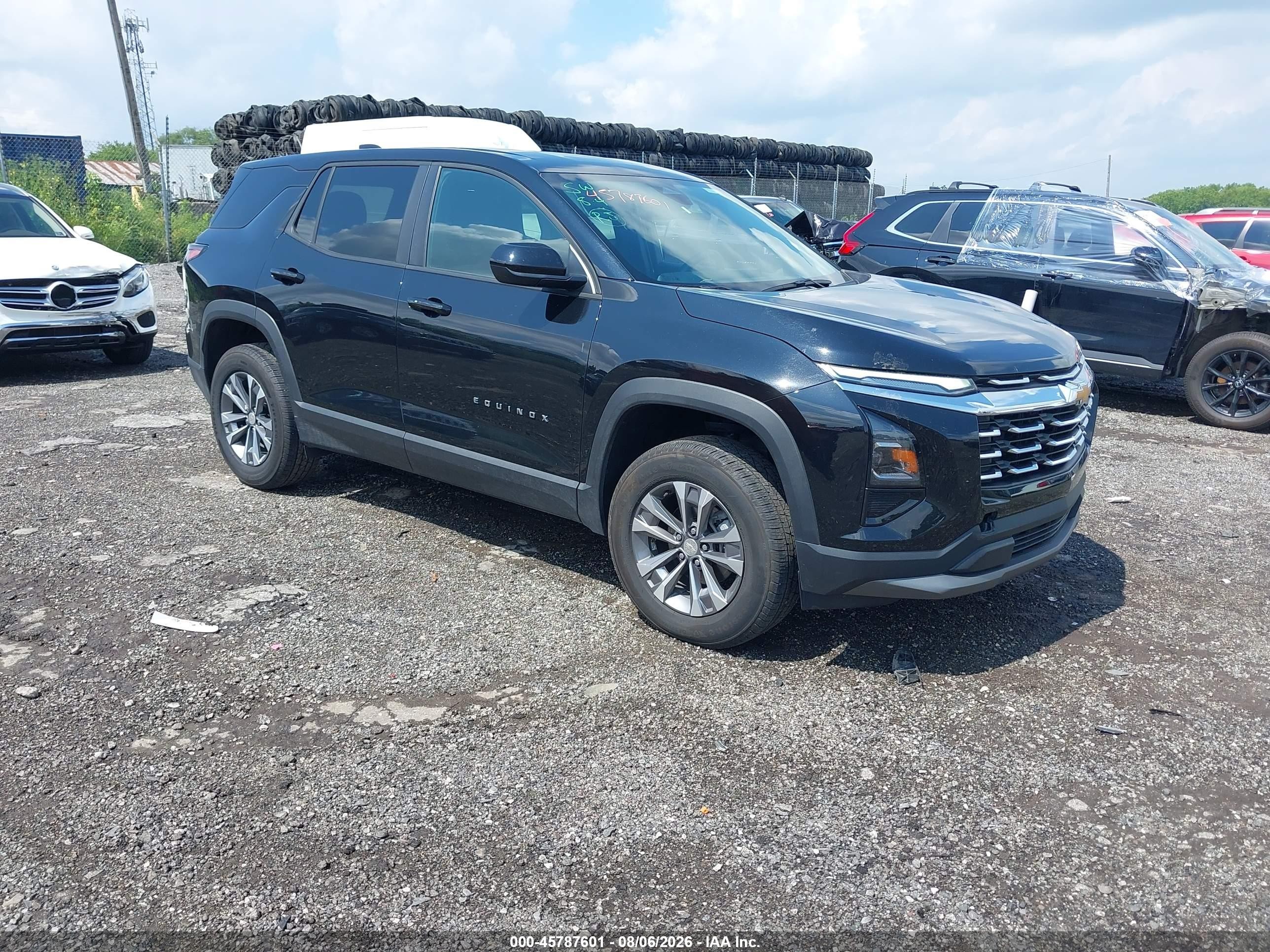 2026 Chevrolet Equinox FWD LT, VIN 3GNAXHEG1TL321161 — Side