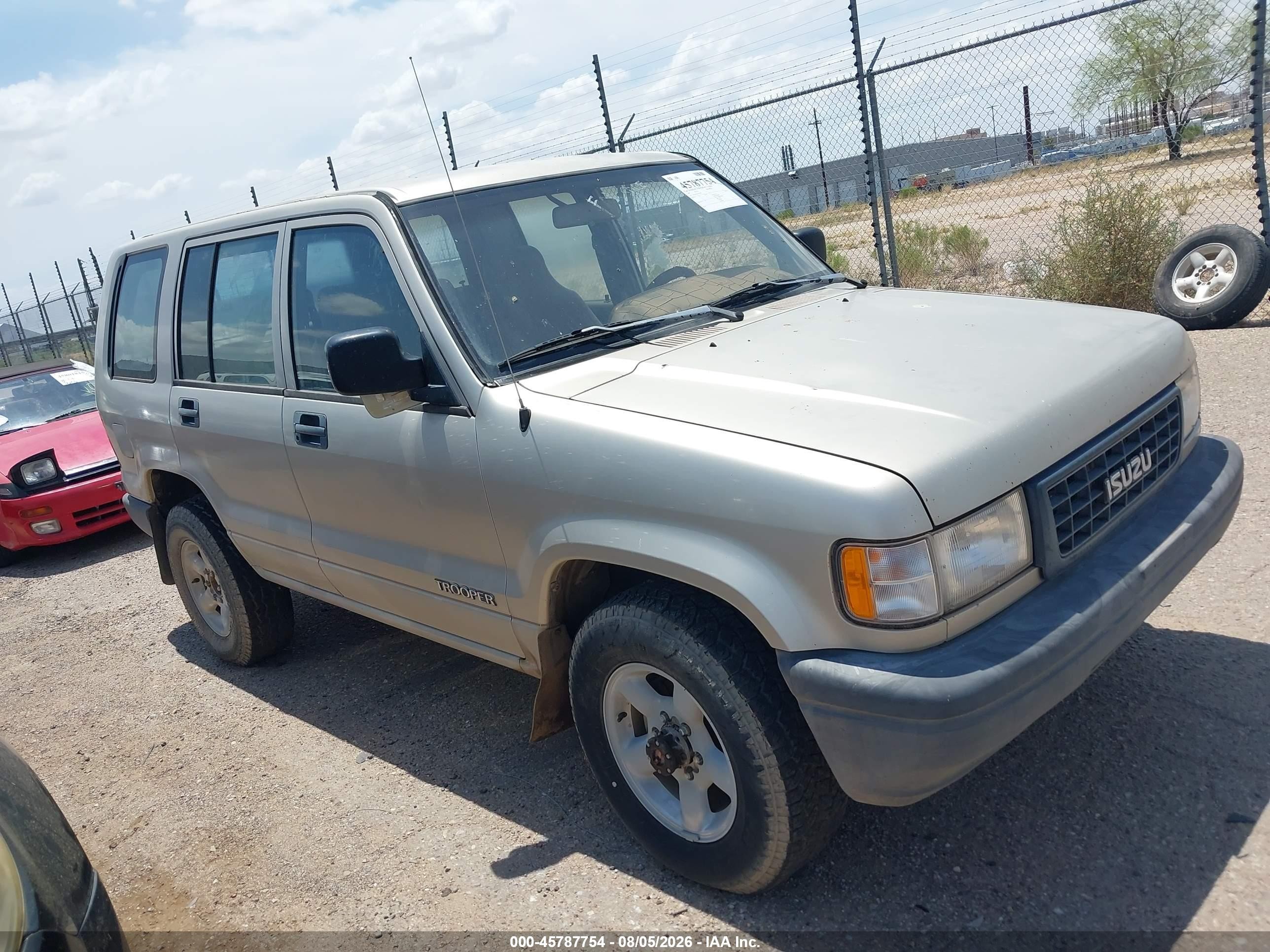 1995 Isuzu Trooper Base S, VIN JACDJ58V6S7911695 — Обычный износ