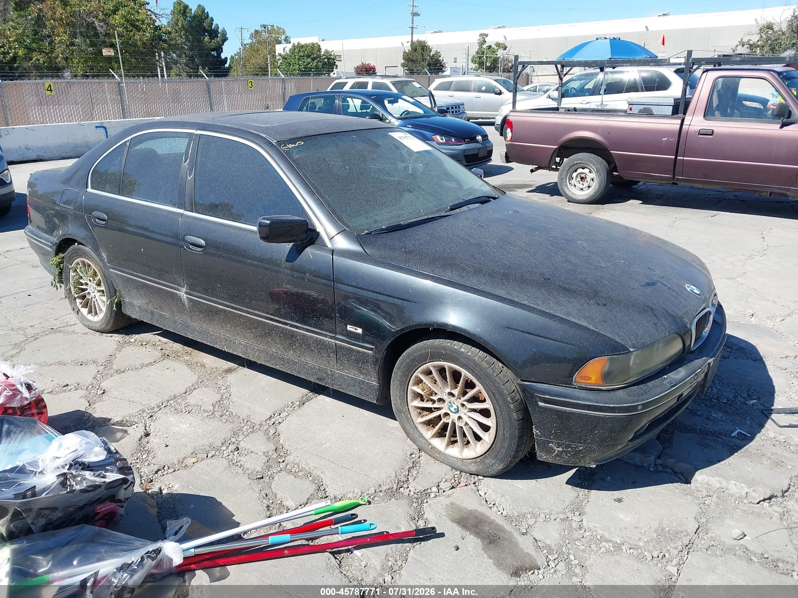 2002 BMW 5 Series 540i, VIN WBADN63492GN86970 — Обычный износ