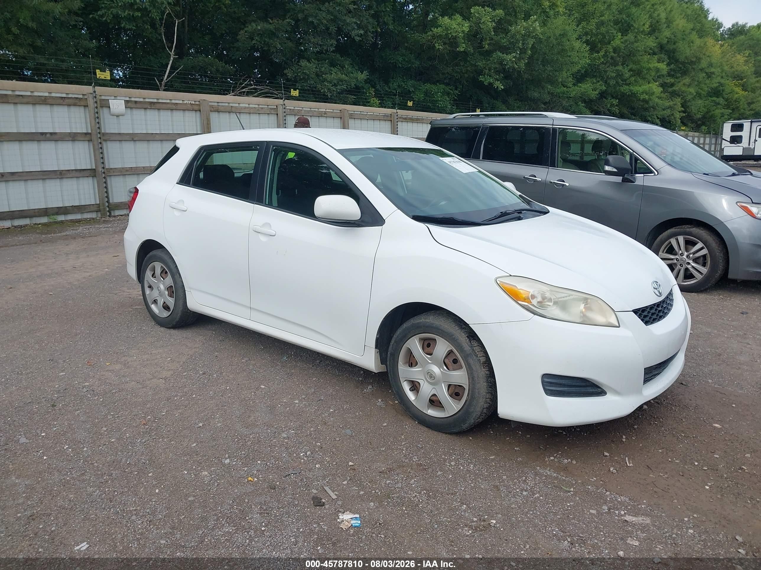 2009 Toyota Matrix, VIN 2T1KU40E09C047113 — Normal wear