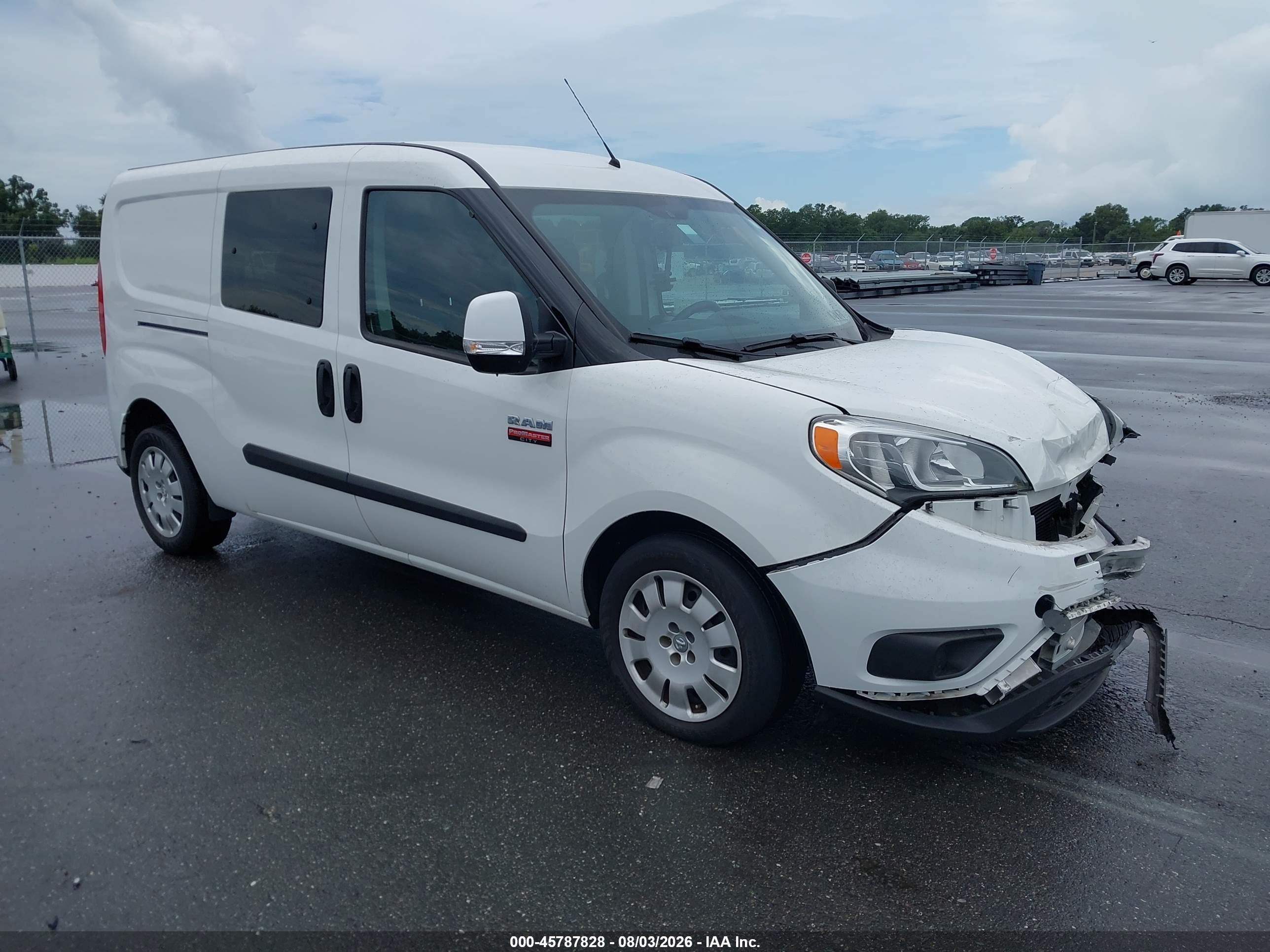 2015 Ram ProMaster City Cargo Tradesman SLT, VIN ZFBERFBT7F6A22028 — Обычный износ