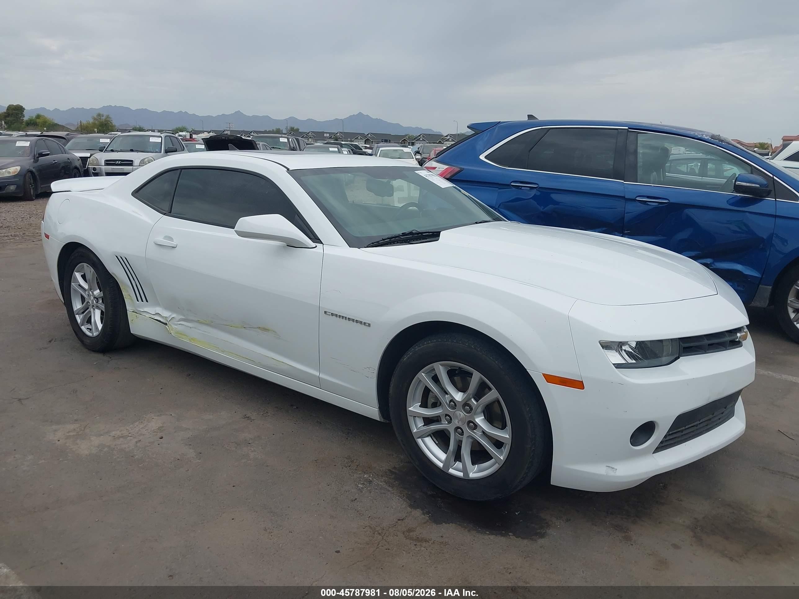 2014 Chevrolet Camaro LT, VIN 2G1FB1E38E9247690 — Бок