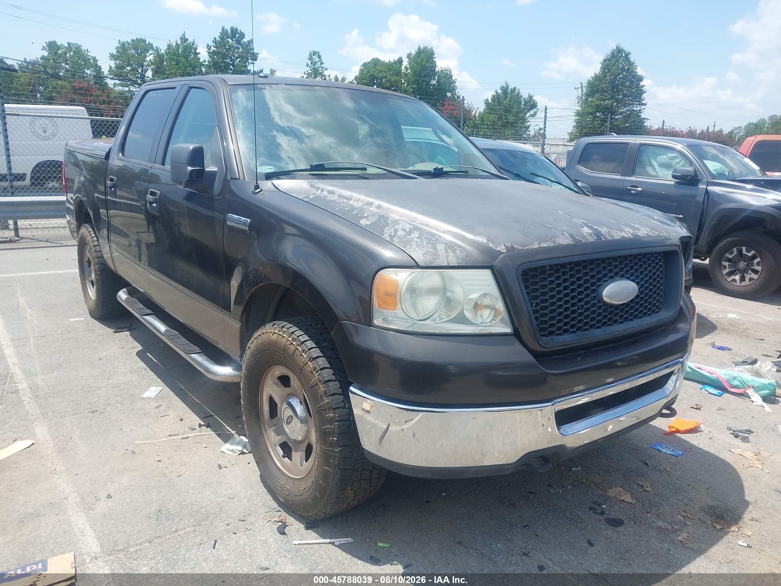 2006 Ford F-150 XLT, VIN 1FTPW14V16KC58579 — Normal wear
