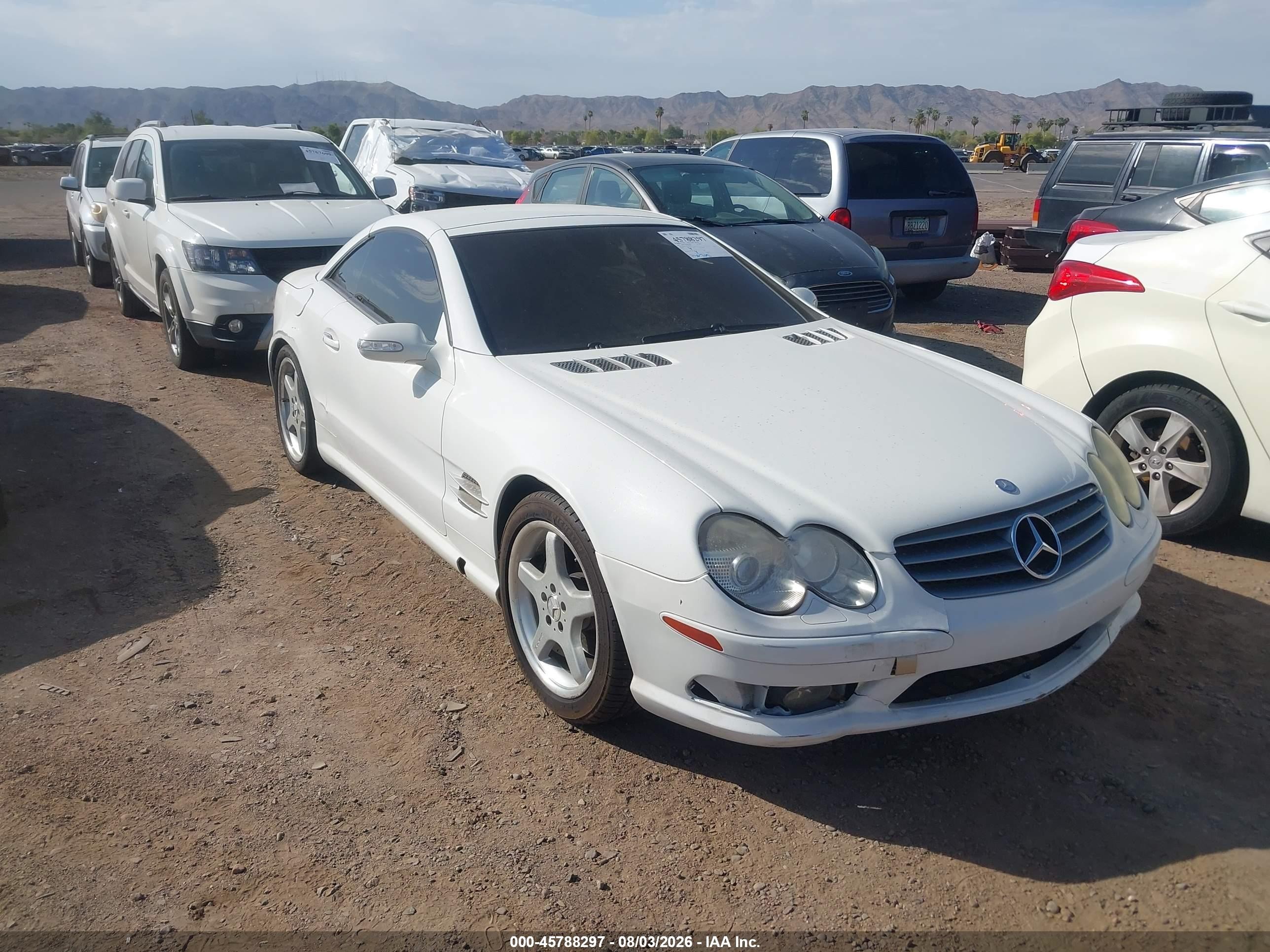 2003 Mercedes-Benz SL 500, VIN WDBSK75F23F006648 — Обычный износ