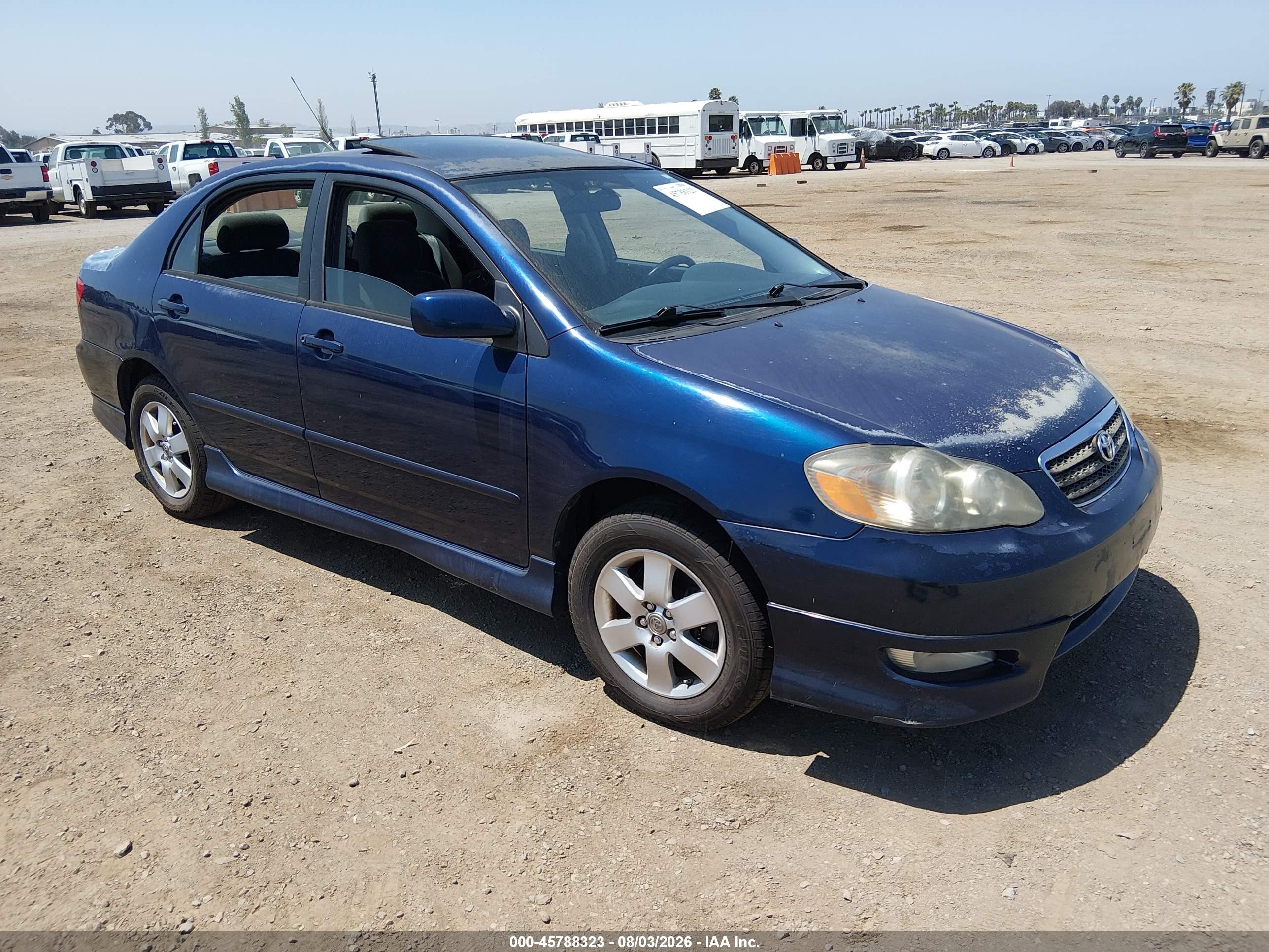 2008 Toyota Corolla LE, VIN 1NXBR30E68Z011029 — Normal wear