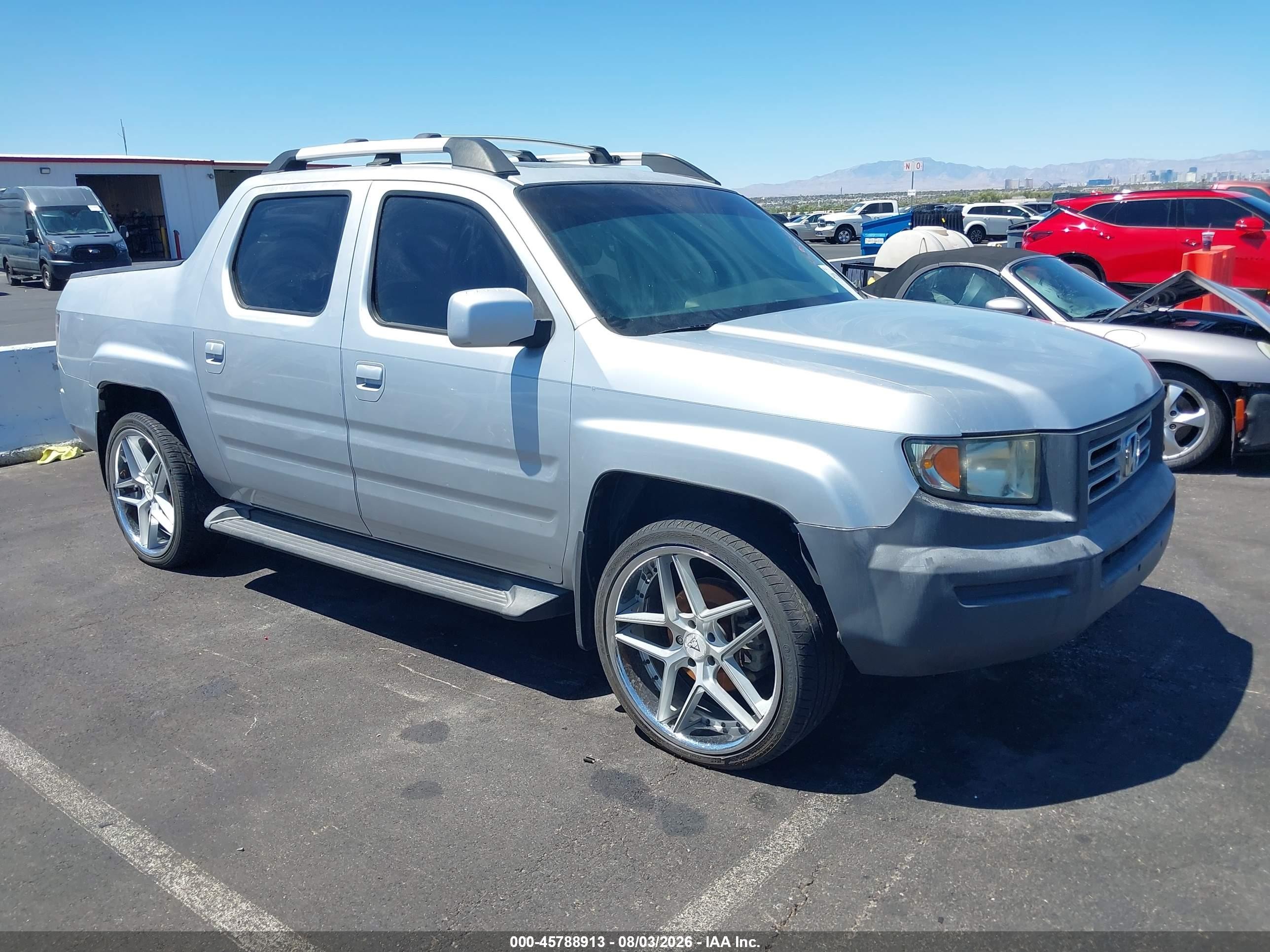 2007 Honda Ridgeline RTL, VIN 2HJYK16577H522633 — Normal wear