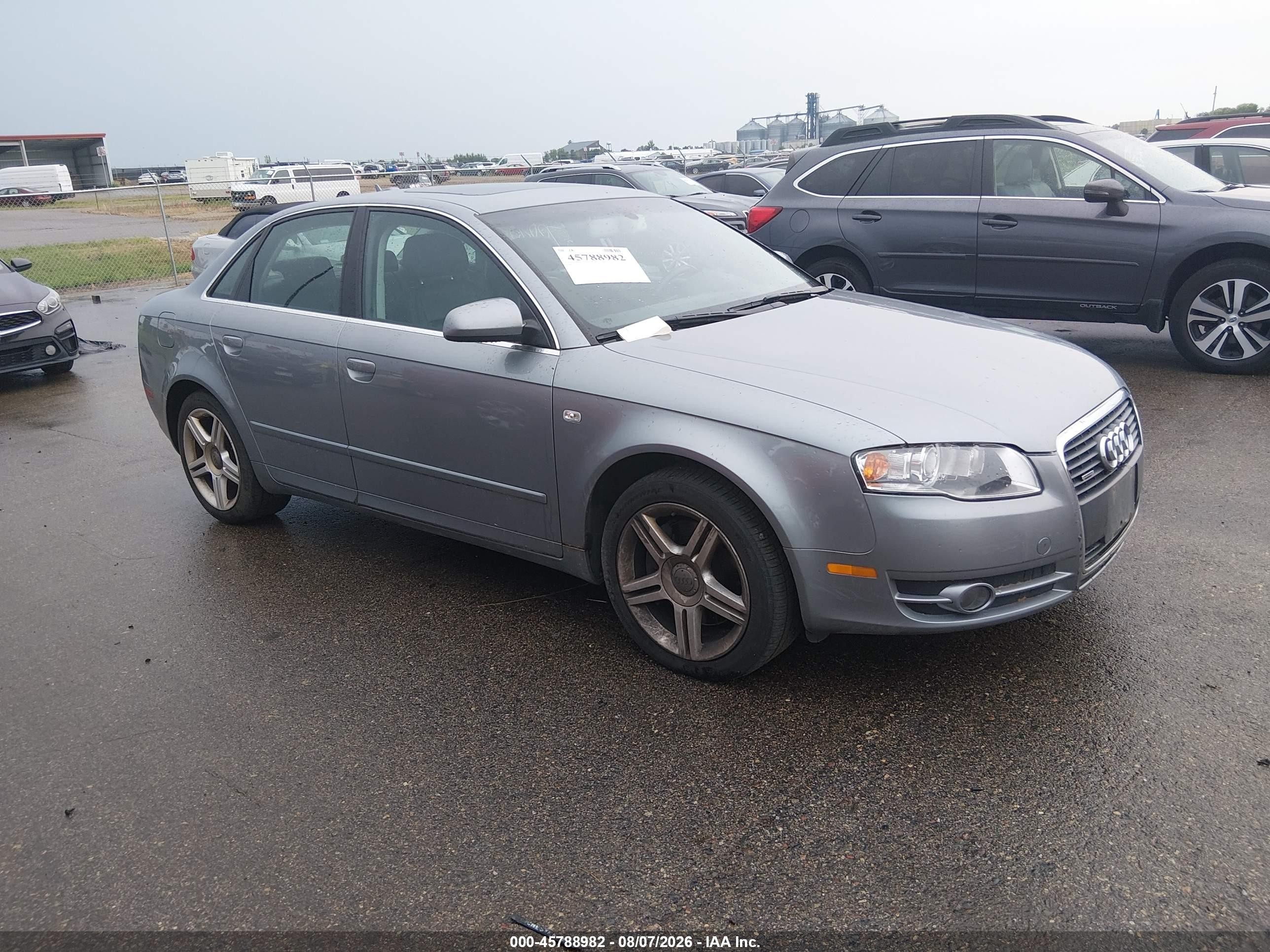 2006 Audi A4 3.2L, VIN WAUDH78E66A108559 — Перед