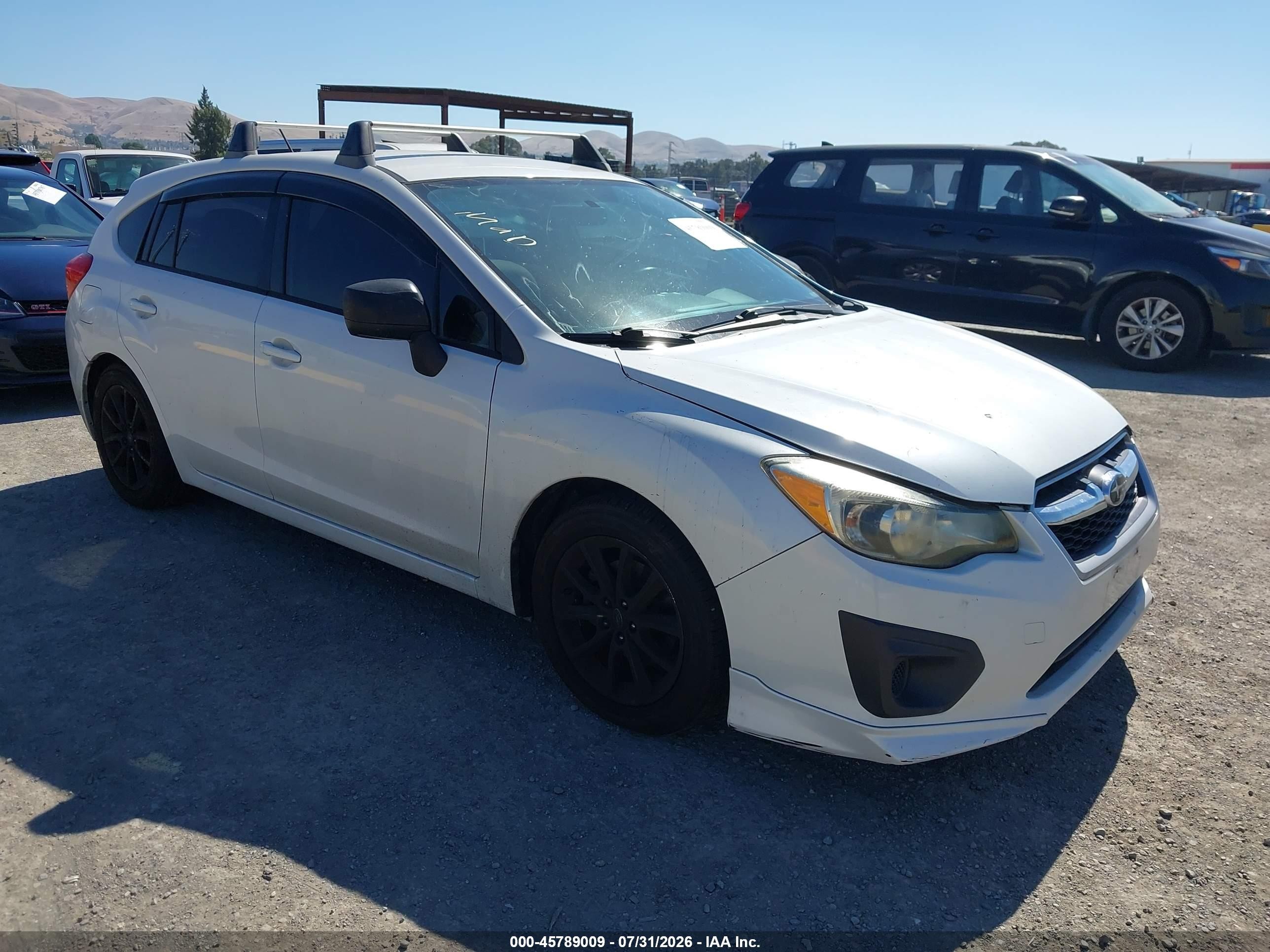 2012 Subaru Impreza 2.0i, VIN JF1GPAA66CH235324 — Обычный износ