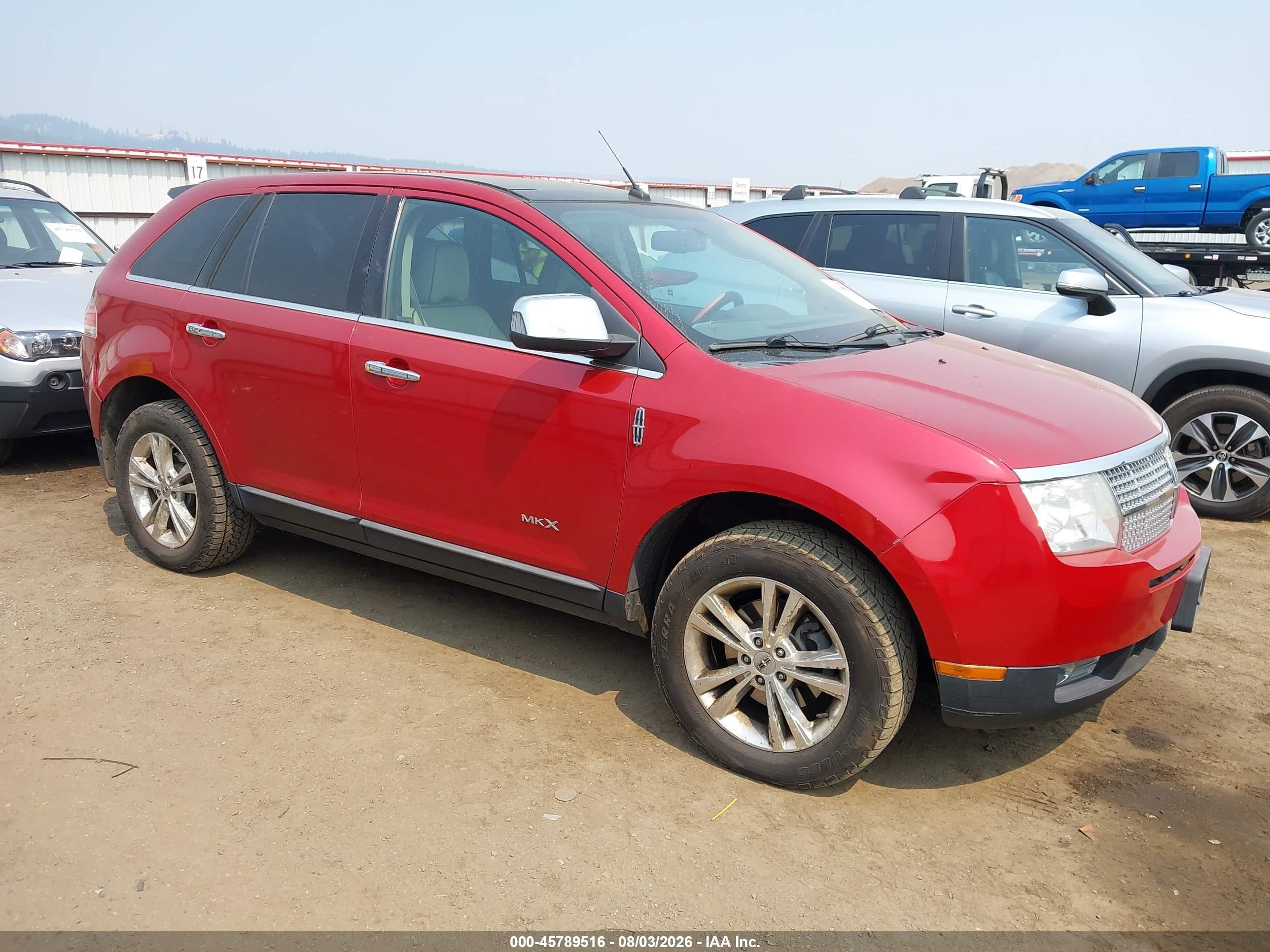 2010 Lincoln MKX, VIN 2LMDJ8JC9ABJ33717 — Normal wear