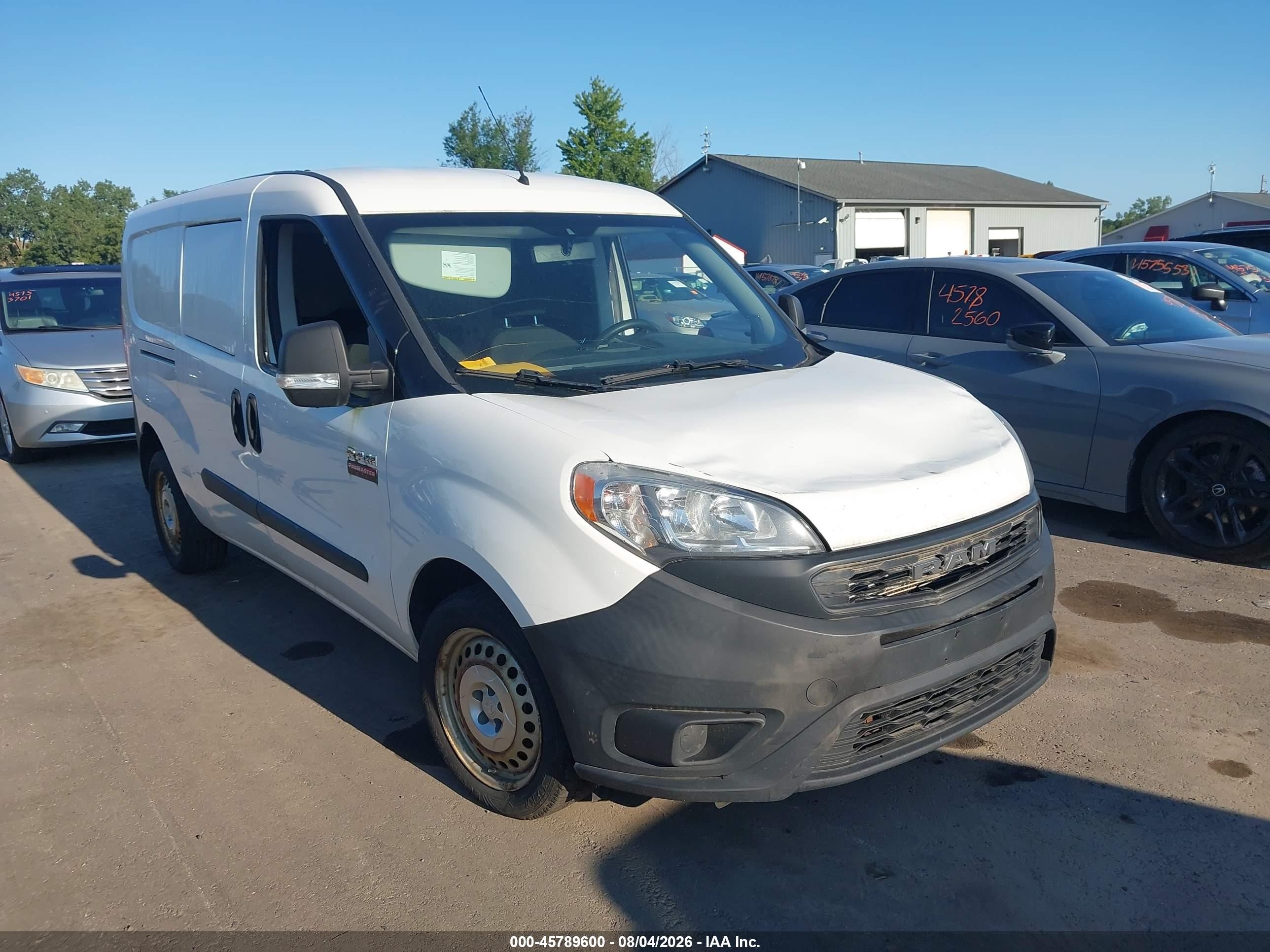 2020 Ram ProMaster City Cargo Tradesman, VIN ZFBHRFABXL6P26786 — Обычный износ