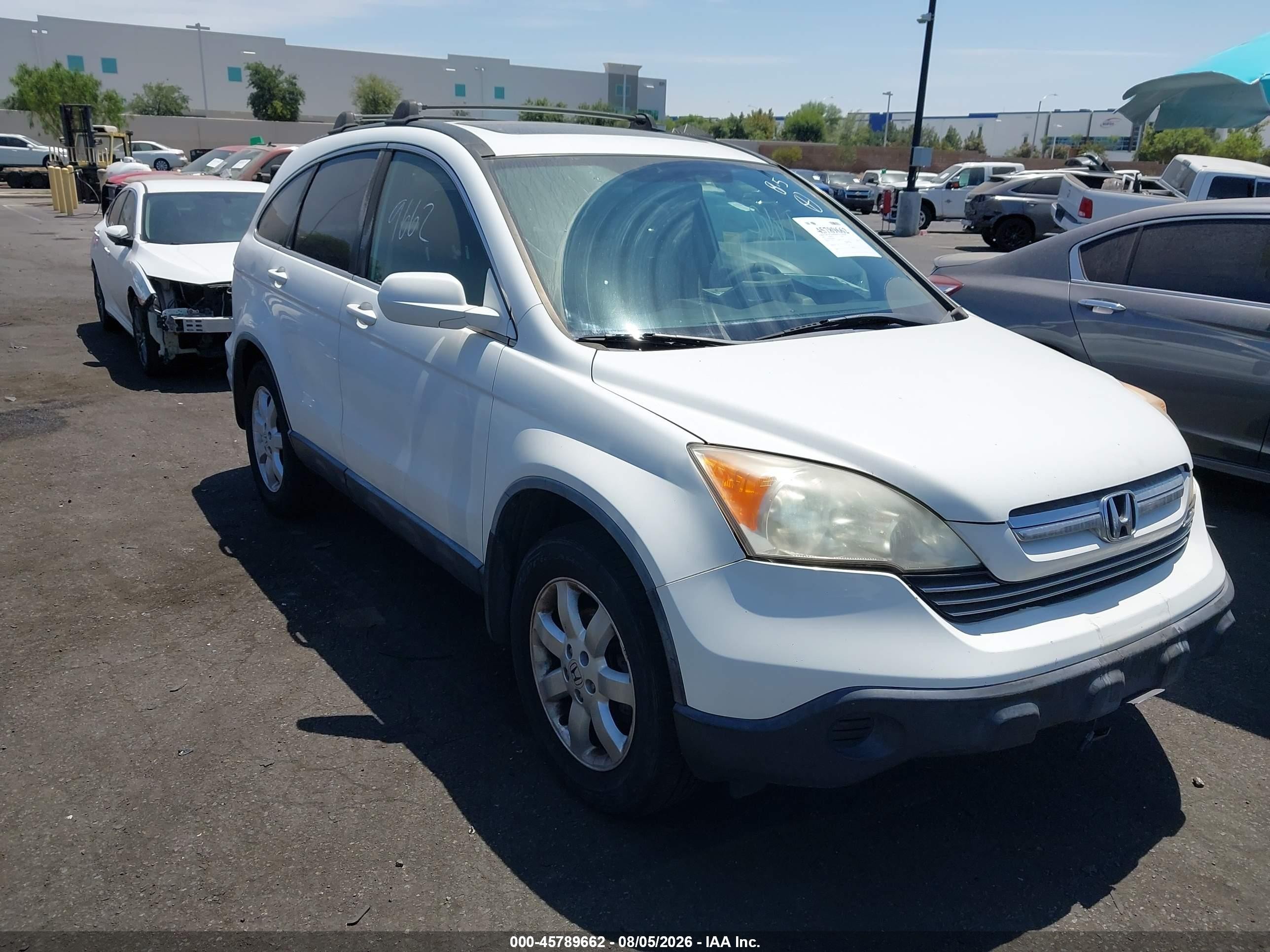 2009 Honda CR-V EX-L, VIN JHLRE38739C006403 — Перед